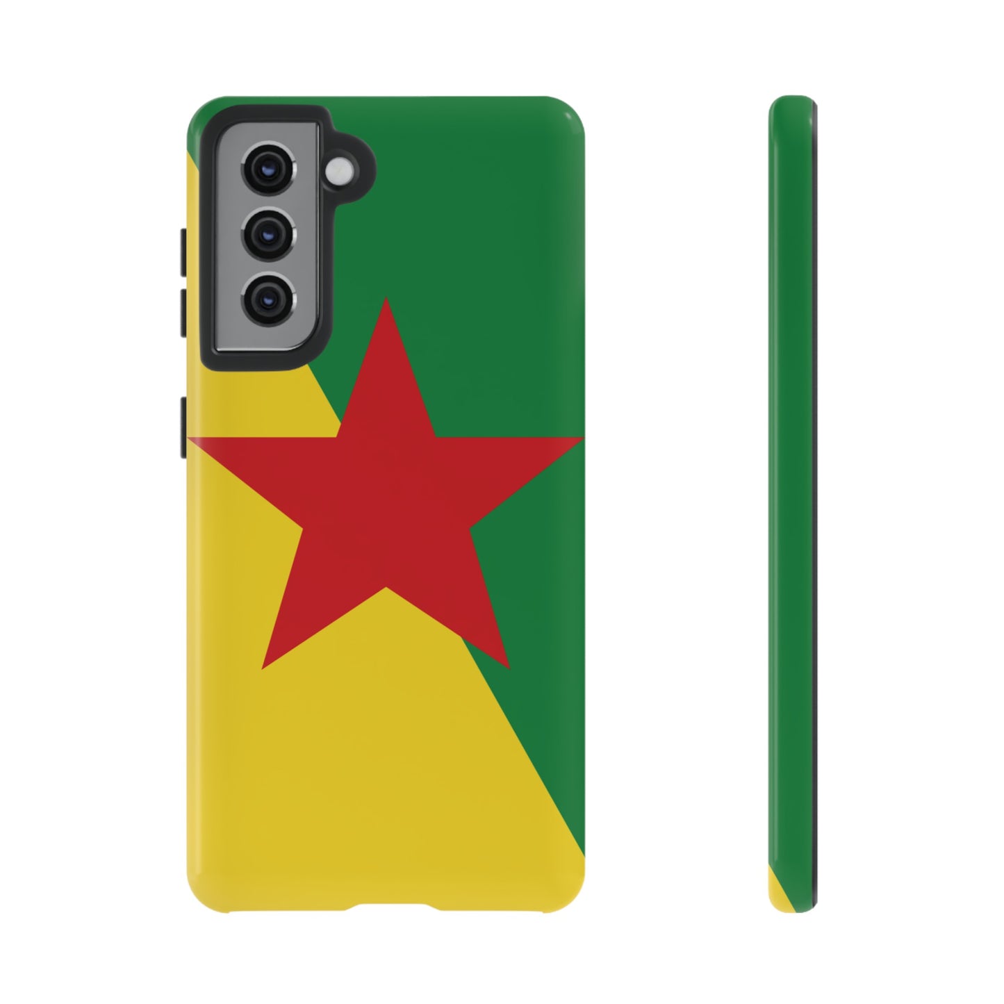 French Guiana Flag (France) Phone Case | iPhone 15 Plus/ Pro, 14, 13, 12| Google Pixel 7, Pro, 5| Samsung Galaxy S23 All Major Phone Models