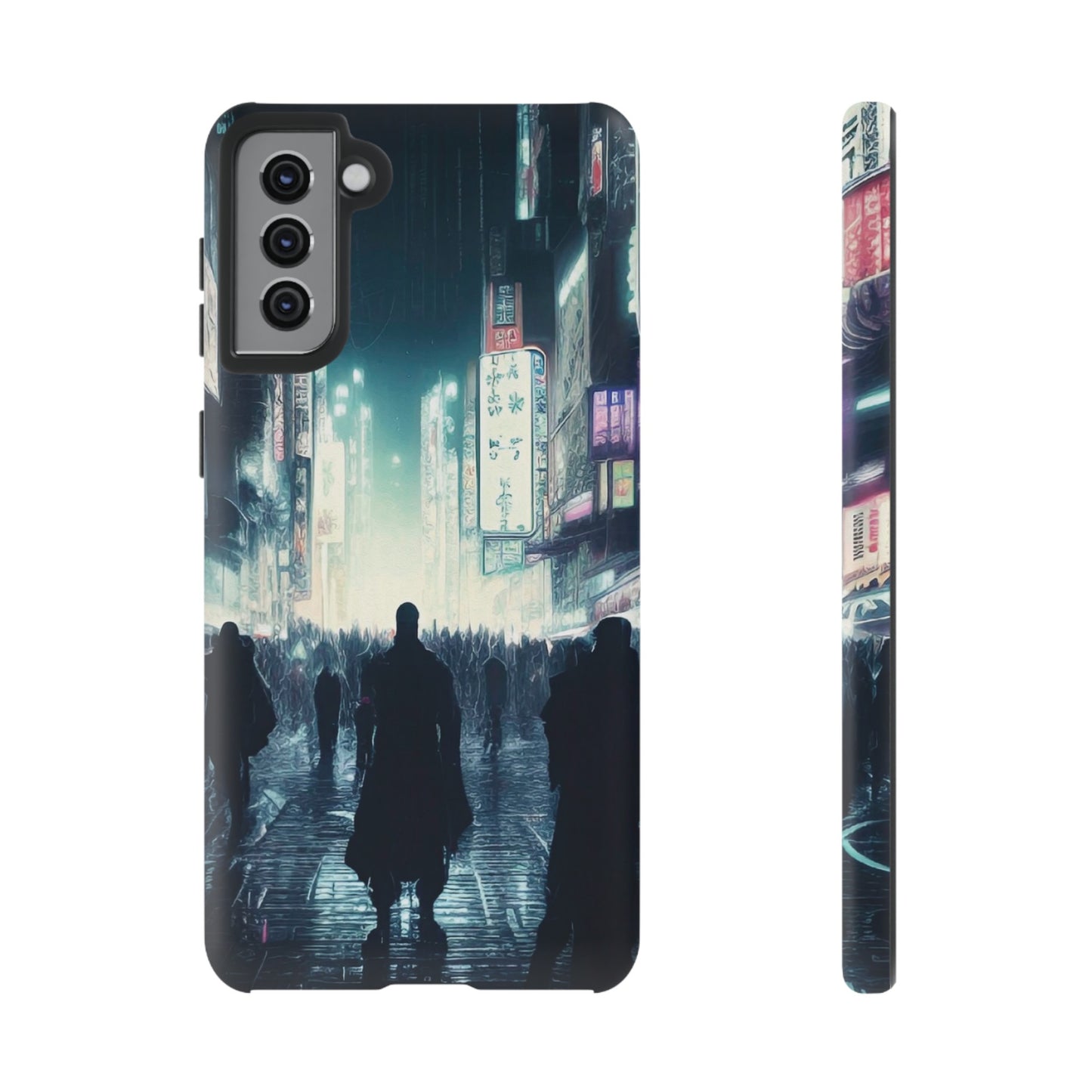 Strangers in the City Wallpaper Phone Case | iPhone 15 Plus/ Pro, 14, 13, 12| Google Pixel 7, Pro, 5| Samsung Galaxy S23 All Major Phone Models