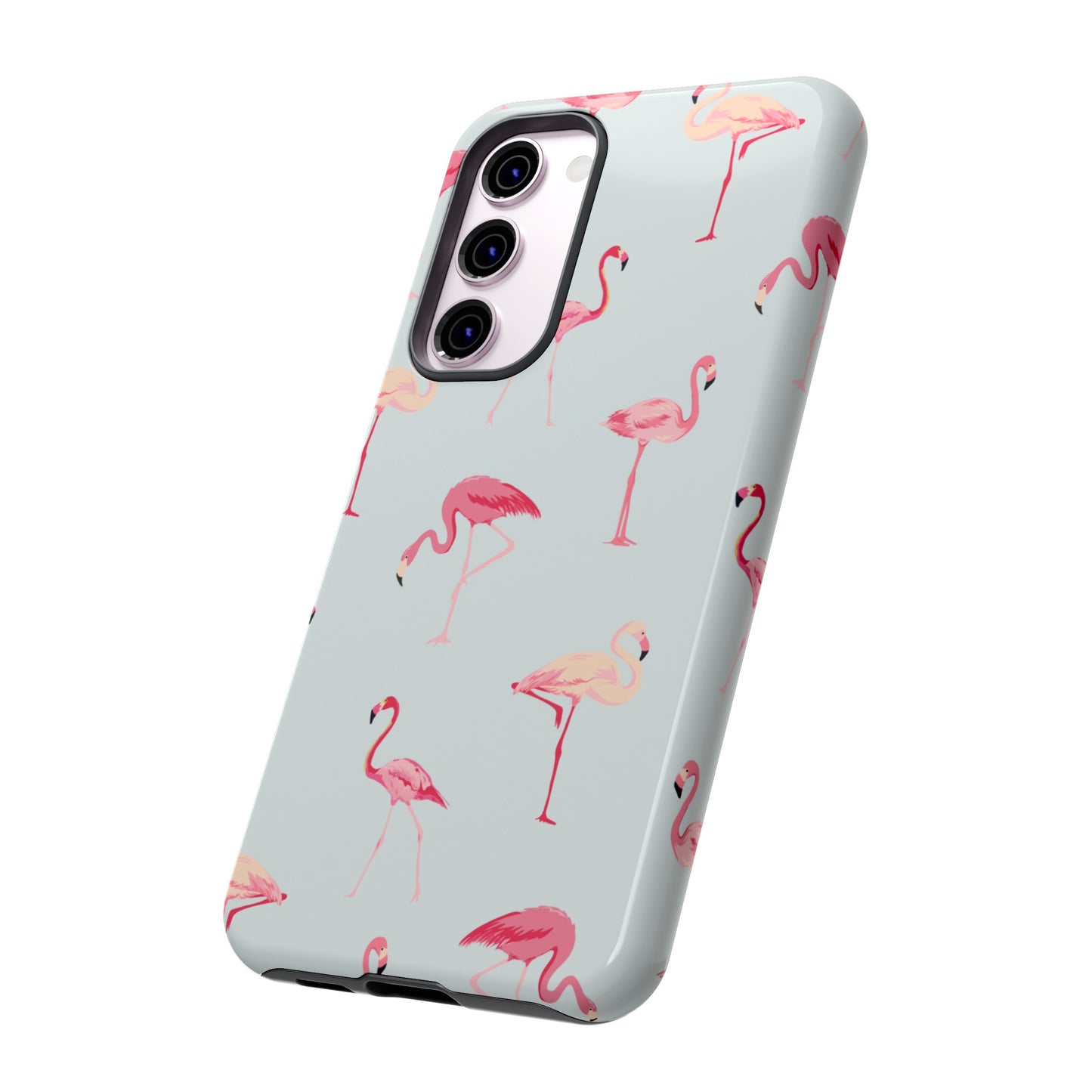 Flamingo Wallpaper Phone Case | iPhone 15 Plus/ Pro, 14, 13, 12| Google Pixel 7, Pro, 5| Samsung Galaxy S23 All Major Phone Models