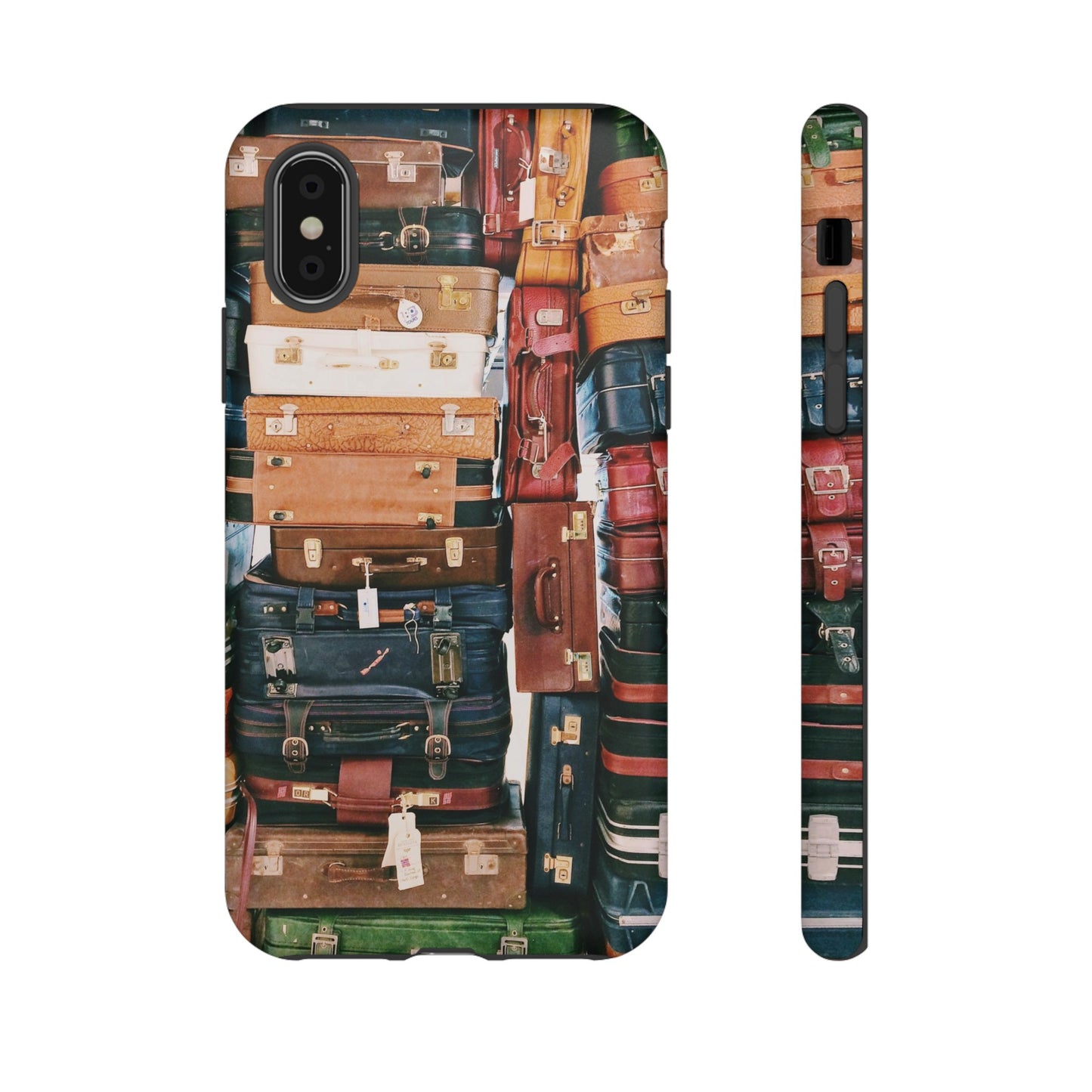 Suitcase Wallpaper Phone Case | iPhone 15 Plus/ Pro, 14, 13, 12| Google Pixel 7, Pro, 5| Samsung Galaxy S23 All Major Phone Models