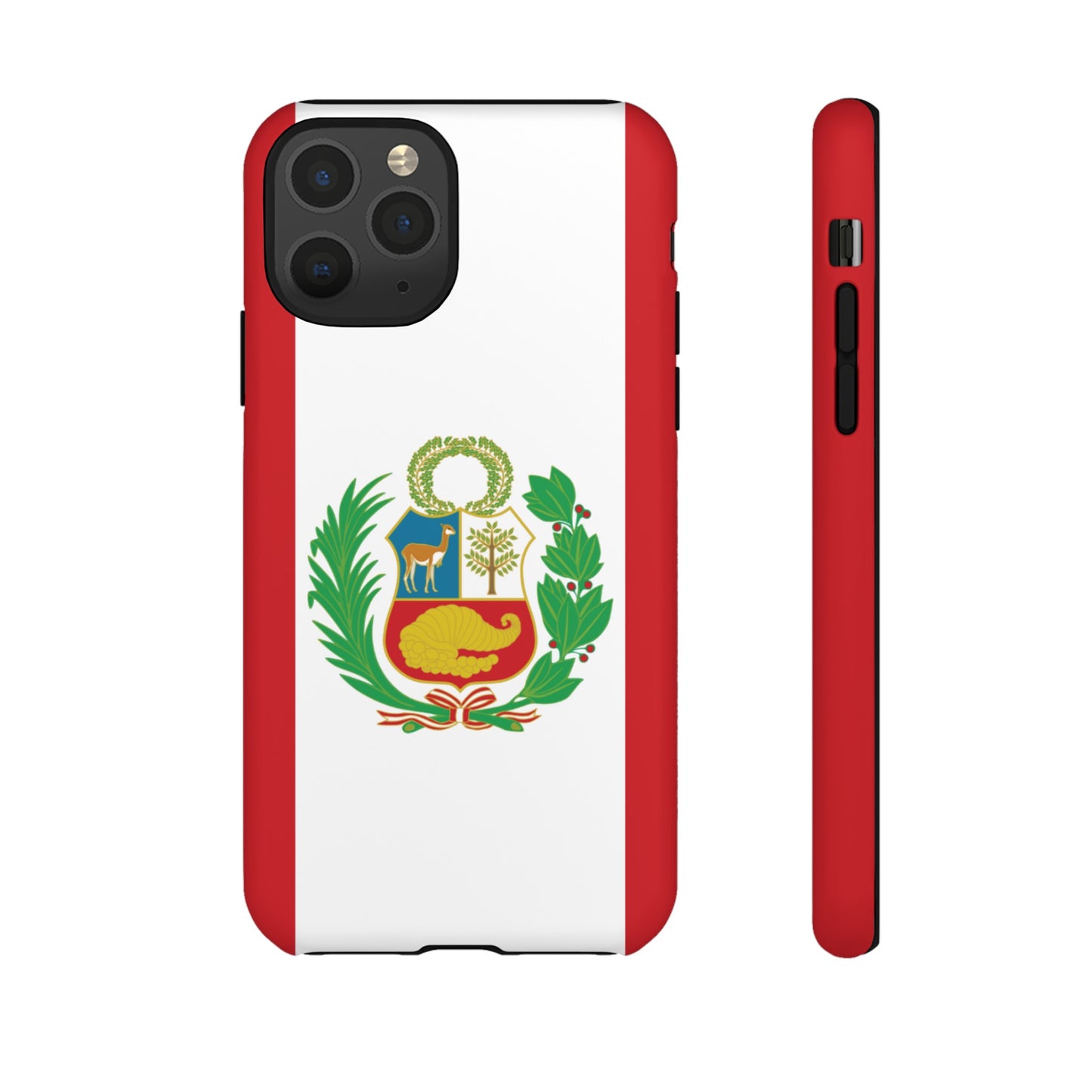 Peru Flag Phone Case | iPhone 15 Plus/ Pro, 14, 13, 12| Google Pixel 7, Pro, 5| Samsung Galaxy S23 All Major Phone Models