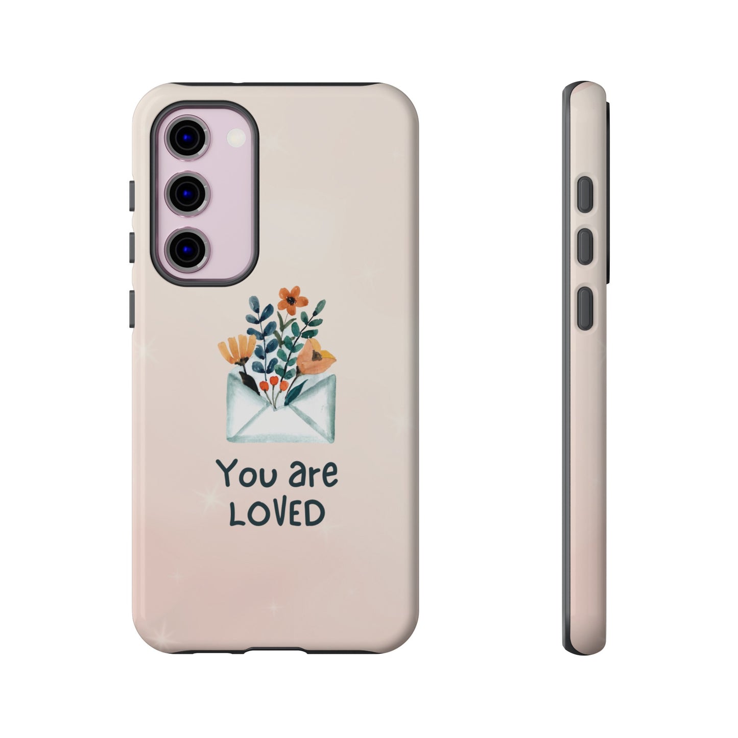 You Are Loved Phone Case | iPhone 15 Plus/ Pro, 14, 13, 12| Google Pixel 7, Pro, 5| Samsung Galaxy S23 All Major Phone Models