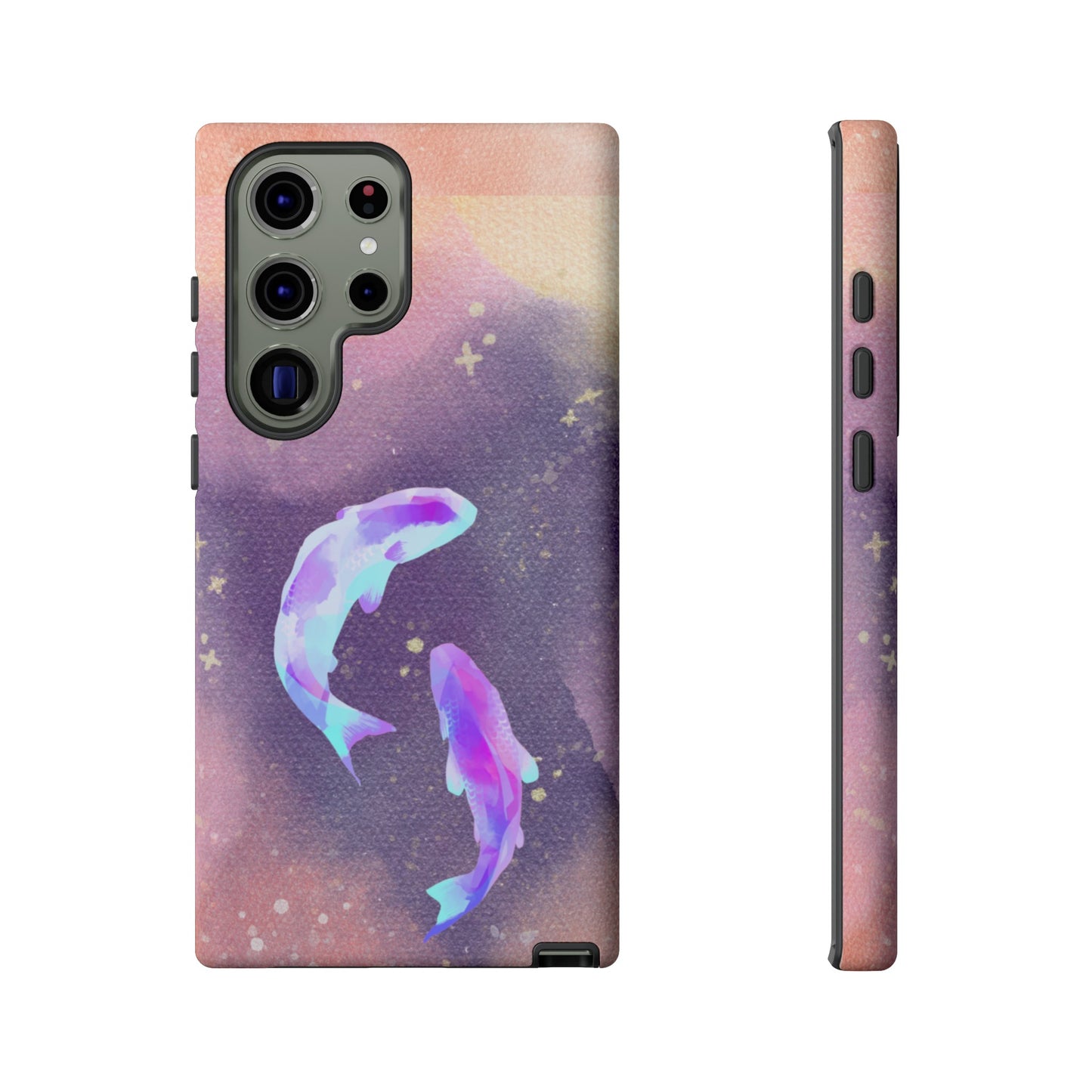 Cosmic Koi Phone Case | iPhone 15 Plus/ Pro, 14, 13, 12| Google Pixel 7, Pro, 5| Samsung Galaxy S23 All Major Phone Models