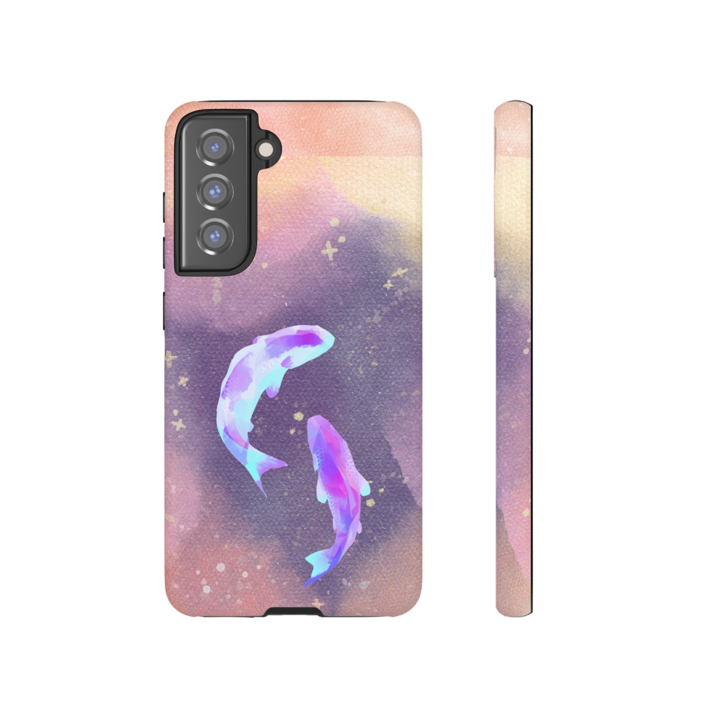 Cosmic Koi Phone Case | iPhone 15 Plus/ Pro, 14, 13, 12| Google Pixel 7, Pro, 5| Samsung Galaxy S23 All Major Phone Models