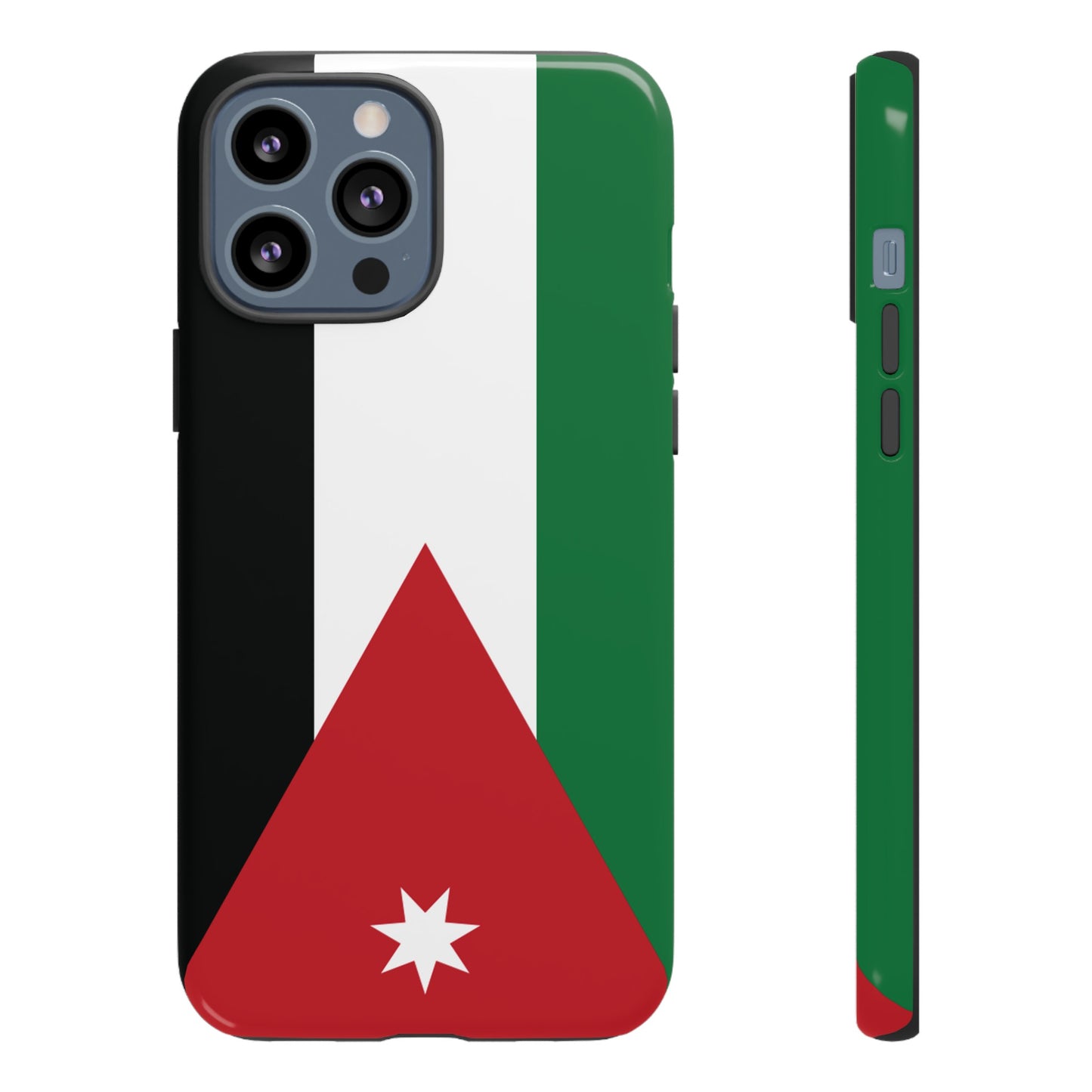 Jordan Flag Phone Case |iPhone 15 Plus/ Pro, 14, 13, 12|Google Pixel 7, Pro, 5| Samsung Galaxy S23 All Major Phone Models