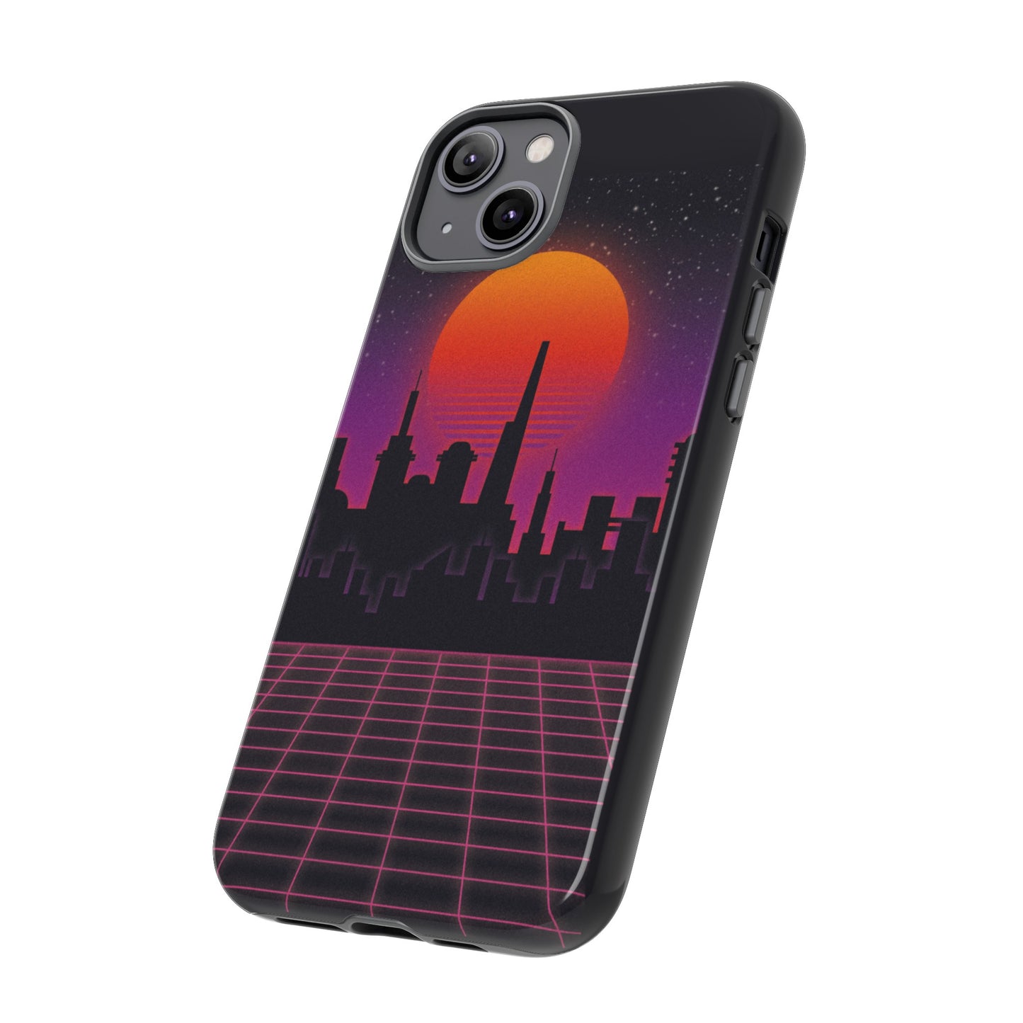 Retro City Phone Case | iPhone 15 Plus/ Pro, 14, 13, 12| Google Pixel 7, Pro, 5| Samsung Galaxy S23 All Major Phone Models