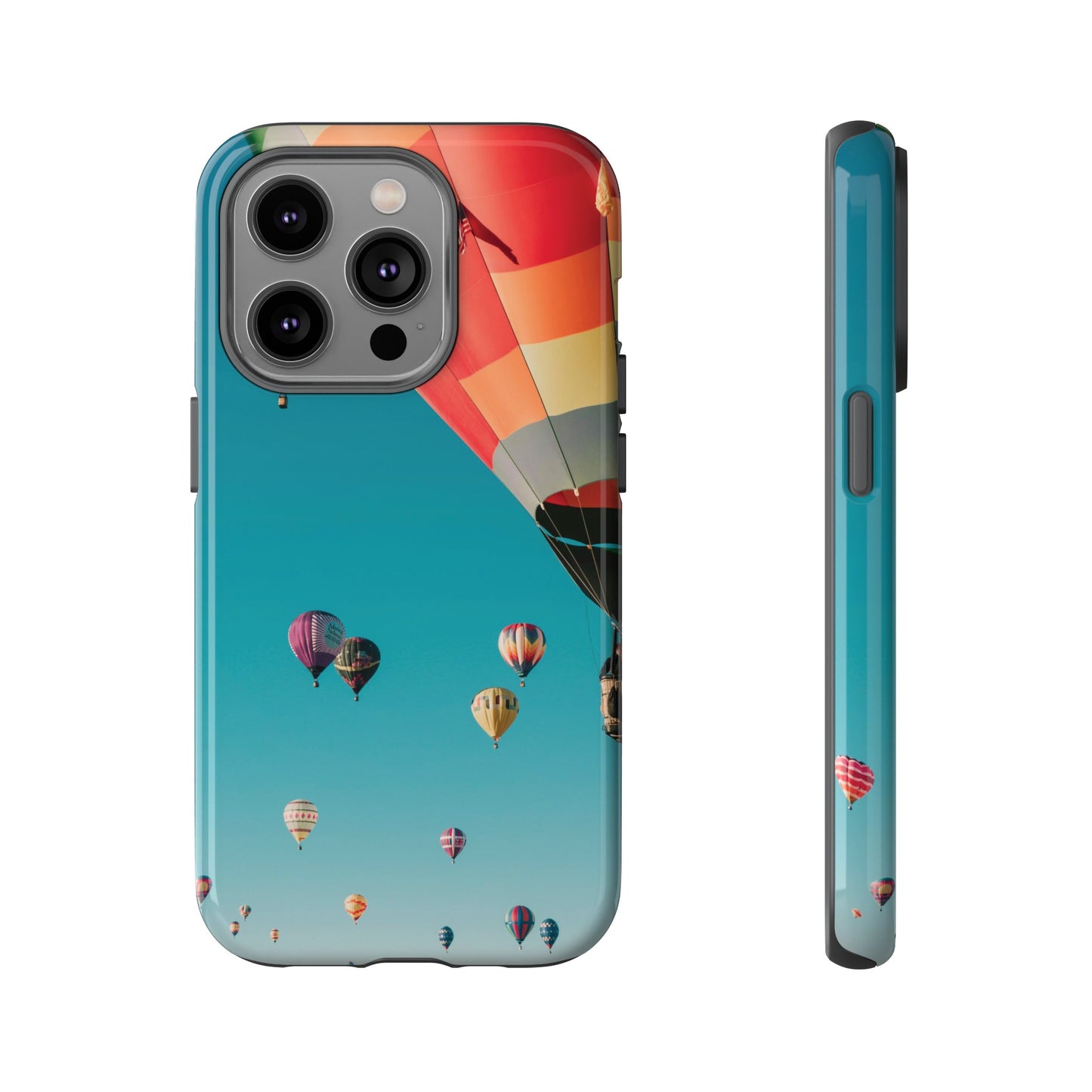 Hot Air Balloon Wallpaper Phone Case | iPhone 15 Plus/ Pro, 14, 13, 12| Google Pixel 7, Pro, 5| Samsung Galaxy S23 All Major Phone Models