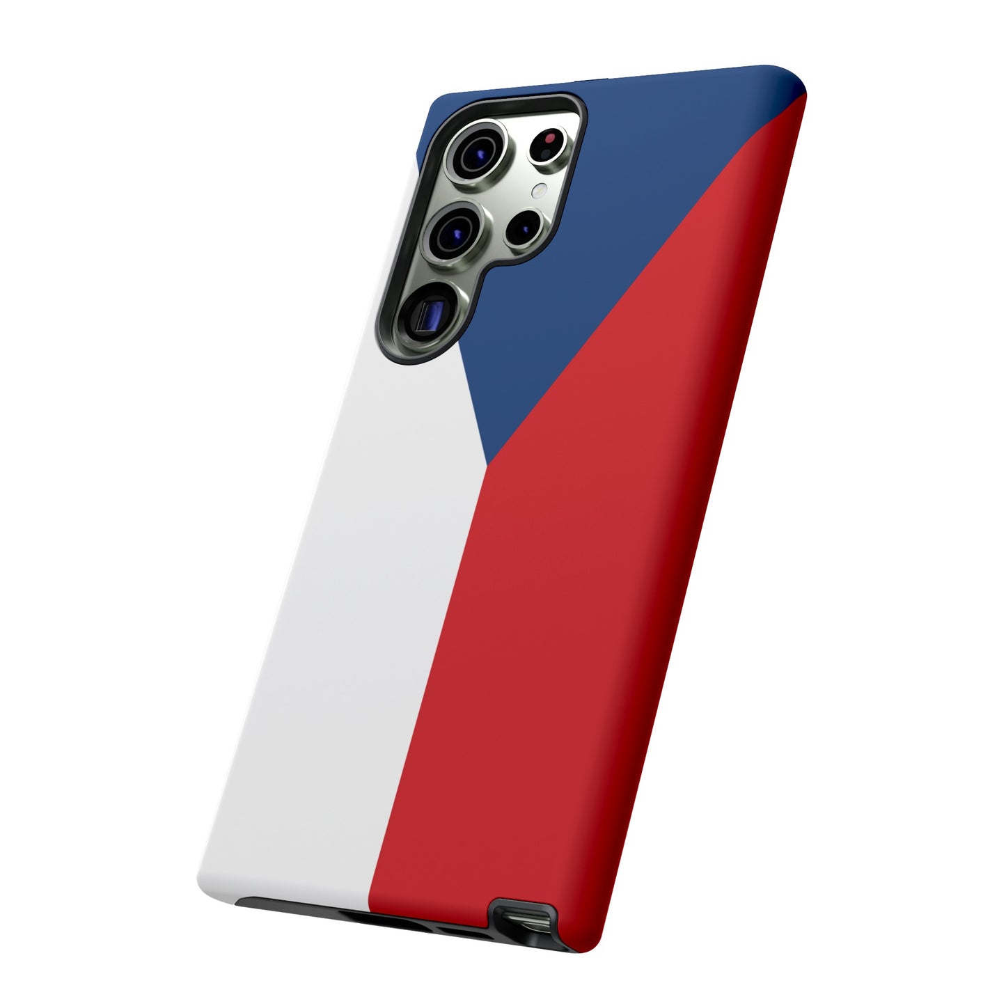 Czechia Flag Phone Case | iPhone 15 Plus/ Pro, 14, 13, 12| Google Pixel 7, Pro, 5| Samsung Galaxy S23 All Major Phone Models