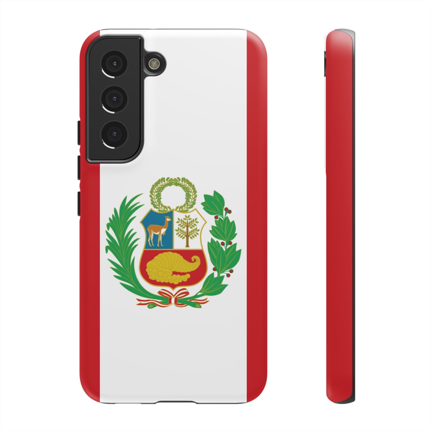 Peru Flag Phone Case | iPhone 15 Plus/ Pro, 14, 13, 12| Google Pixel 7, Pro, 5| Samsung Galaxy S23 All Major Phone Models