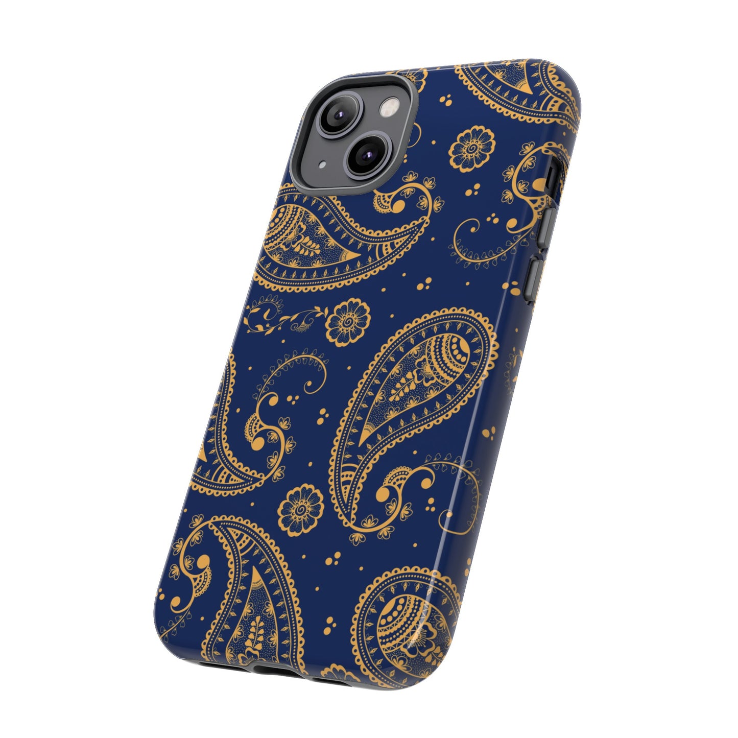 Indian Paisley Wallpaper Phone Case | iPhone 15 Plus/ Pro, 14, 13, 12| Google Pixel 7, Pro, 5| Samsung Galaxy S23 All Major Phone Models