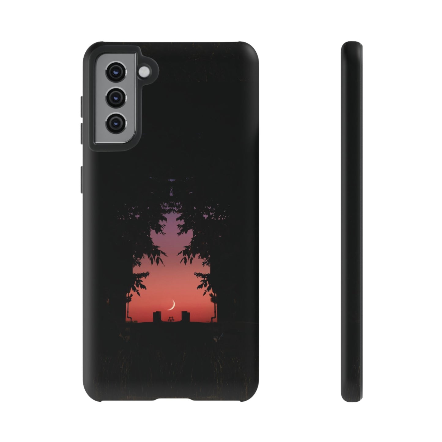 Crescent Night Wallpaper Phone Case | iPhone 15 Plus/ Pro, 14, 13, 12| Google Pixel 7, Pro, 5| Samsung Galaxy S23 All Major Phone Models