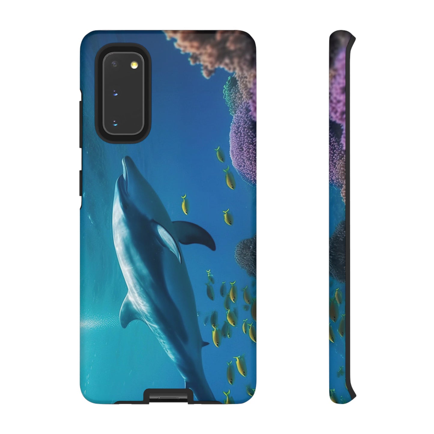 Dolphin Wallpaper Phone Case | iPhone 15 Plus/ Pro, 14, 13, 12| Google Pixel 7, Pro, 5| Samsung Galaxy S23 All Major Phone Models