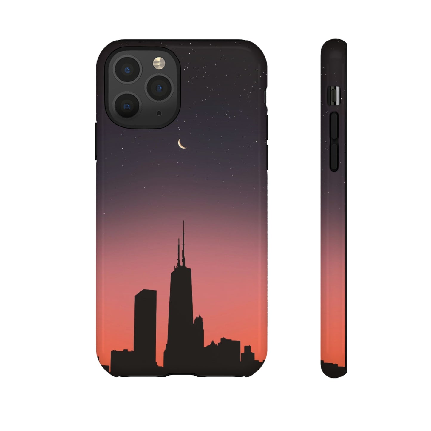 Chicago Skyline Wallpaper Phone Case | iPhone 15 Plus/ Pro, 14, 13, 12| Google Pixel 7, Pro, 5| Samsung Galaxy S23 All Major Phone Models