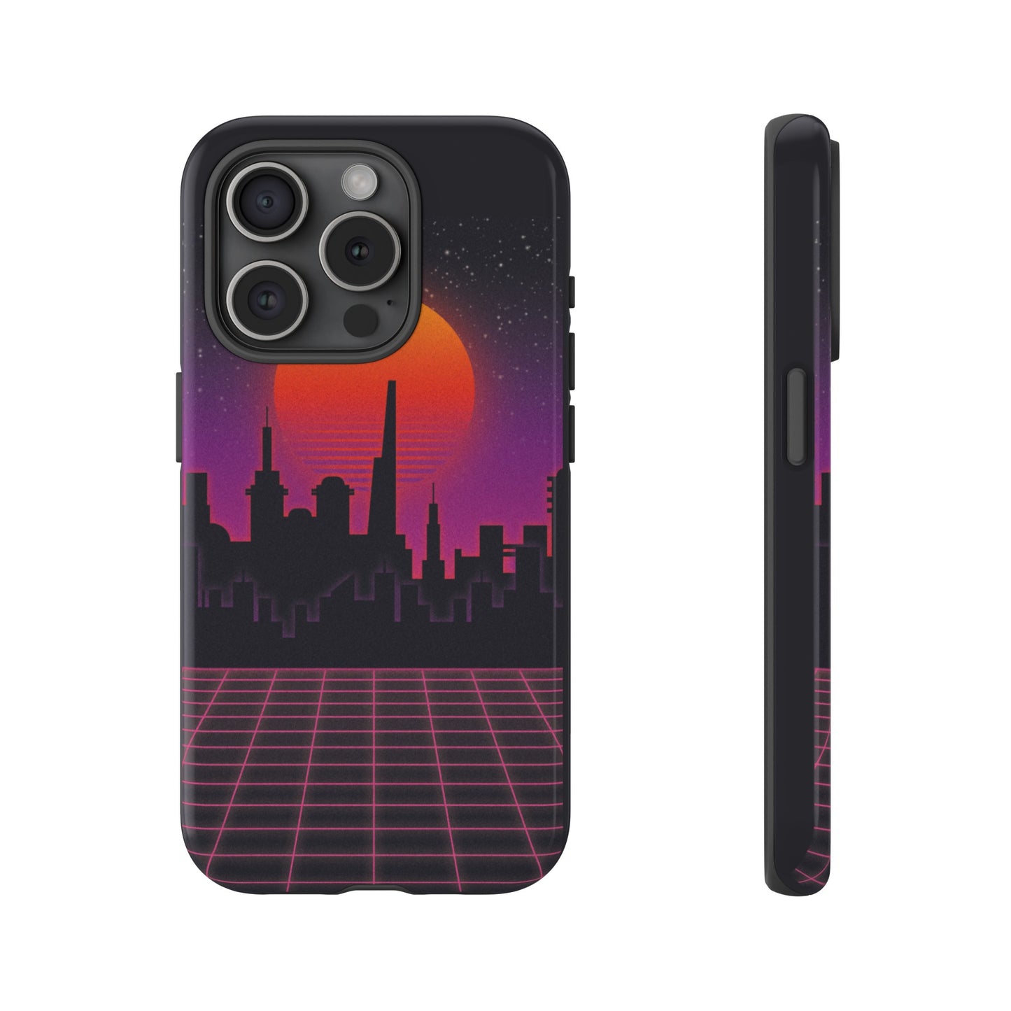 Retro City Phone Case | iPhone 15 Plus/ Pro, 14, 13, 12| Google Pixel 7, Pro, 5| Samsung Galaxy S23 All Major Phone Models