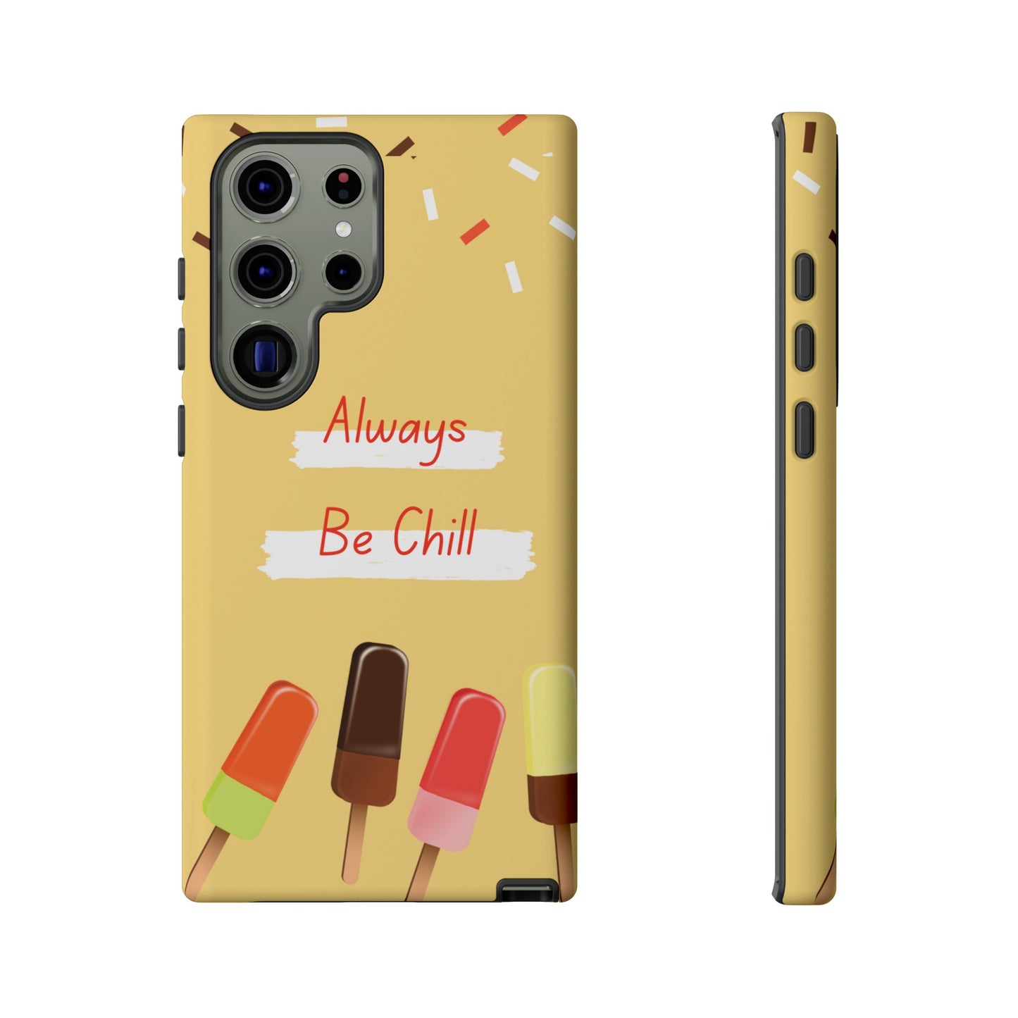 Always Be Chill Wallpaper Phone Case| iPhone 15 Plus/ Pro, 14, 13, 12| Google Pixel 7, Pro, 5| Samsung Galaxy S23 All Major Phone Models