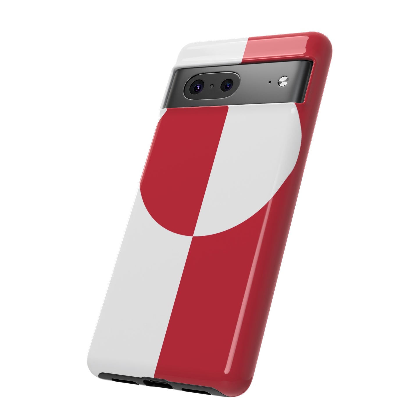 Greenland (Denmark) Flag Phone Case | iPhone 15 Plus/ Pro, 14, 13, 12| Google Pixel 7, Pro, 5| Samsung Galaxy S23 All Major Phone Models