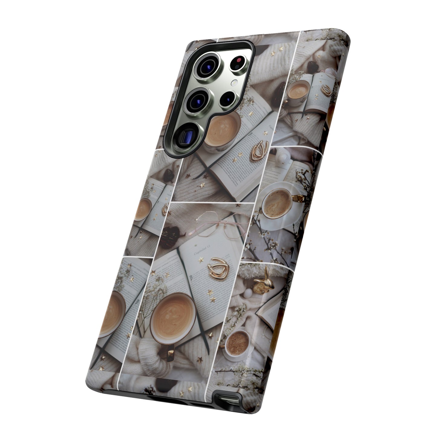 Coffee Collage Wallpaper Phone Case | iPhone 15 Plus/ Pro, 14, 13, 12| Google Pixel 7, Pro, 5| Samsung Galaxy S23 All Major Phone Models