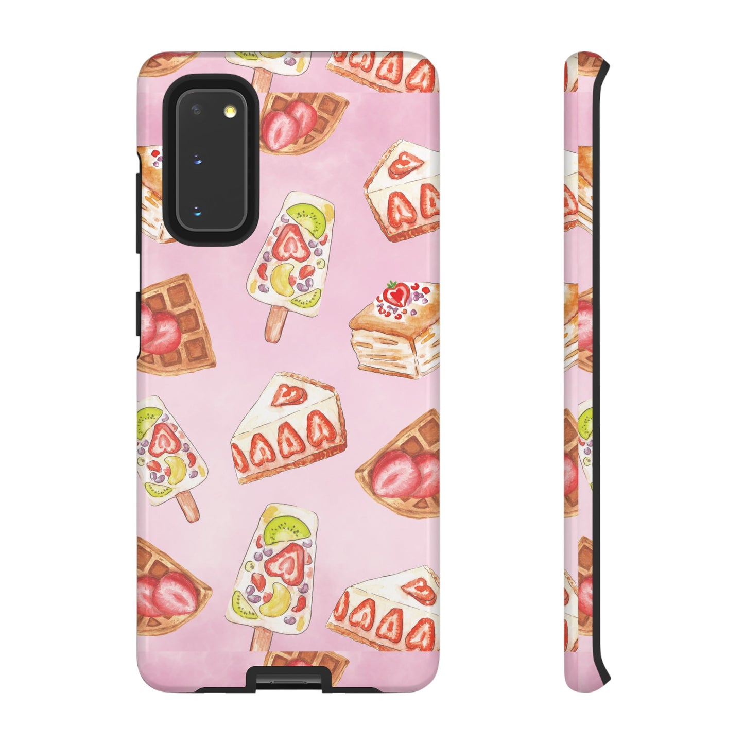 Assorted Dessert Wallpaper Phone Case | iPhone 15 Plus/ Pro, 14, 13, 12| Google Pixel 7, Pro, 5| Samsung Galaxy S23 All Major Phone Models