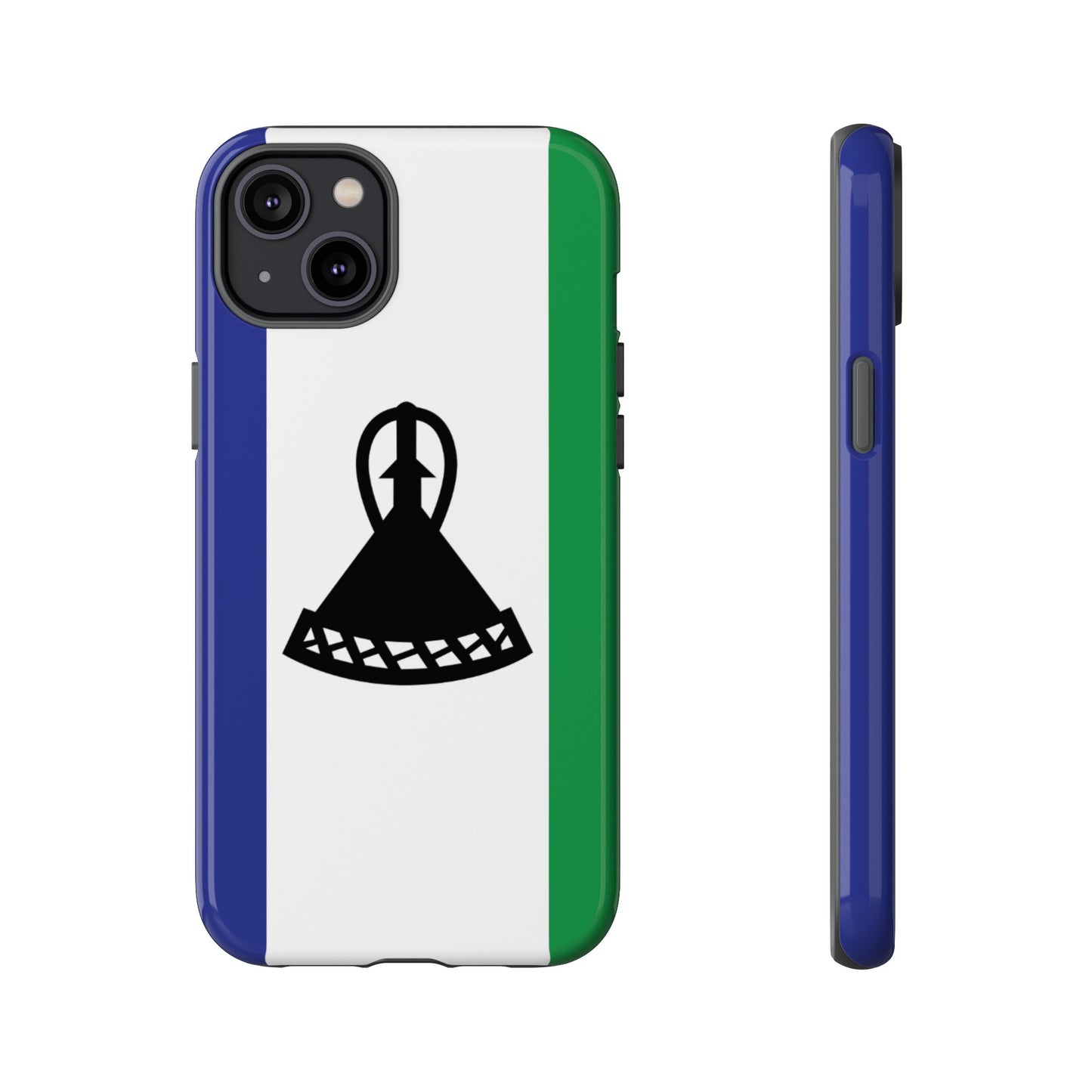 Lesotho Flag Phone Case | iPhone 15 Plus/ Pro, 14, 13, 12| Google Pixel 7, Pro, 5| Samsung Galaxy S23 All Major Phone Models