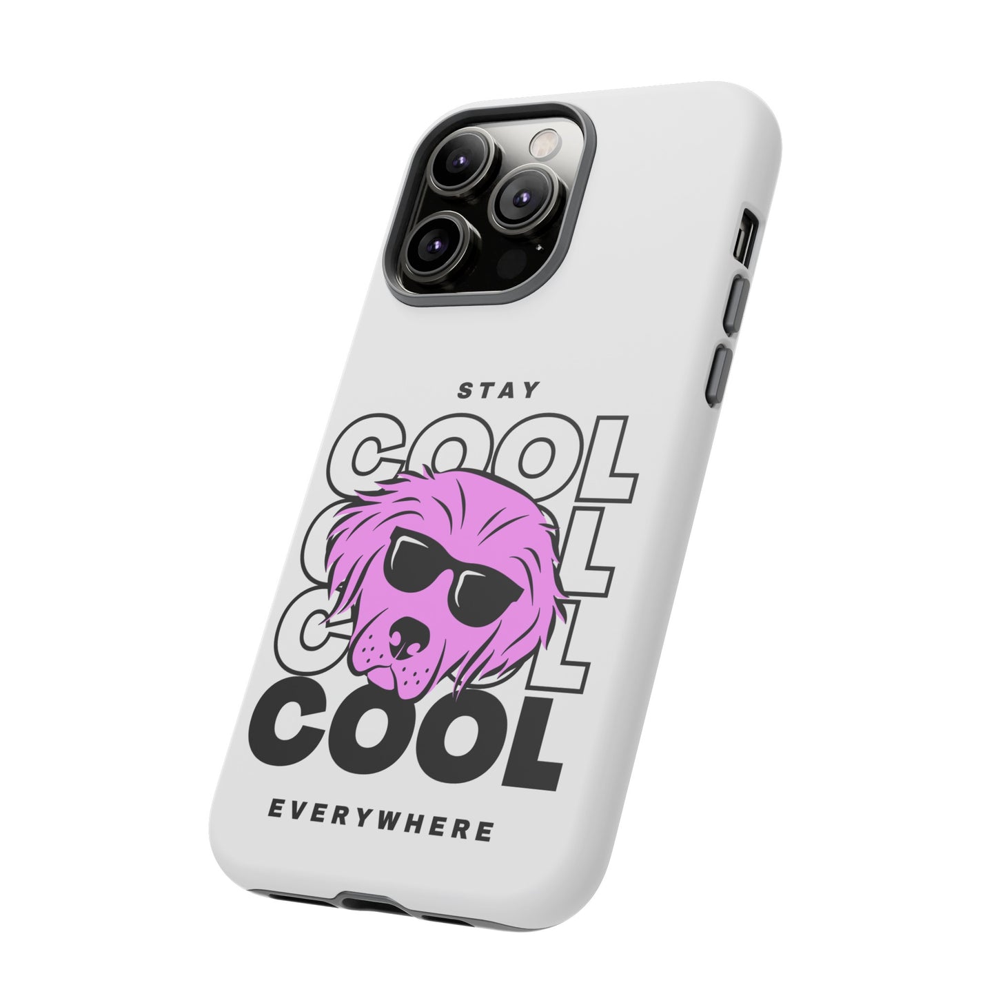 Stay Cool Phone Case | iPhone 15 Plus/ Pro, 14, 13, 12| Google Pixel 7, Pro, 5| Samsung Galaxy S23 All Major Phone Models