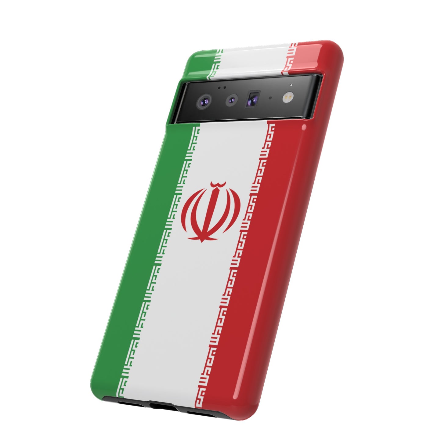 Iran Flag Phone Case | iPhone 15 Plus/ Pro, 14, 13, 12| Google Pixel 7, Pro, 5| Samsung Galaxy S23 All Major Phone Models