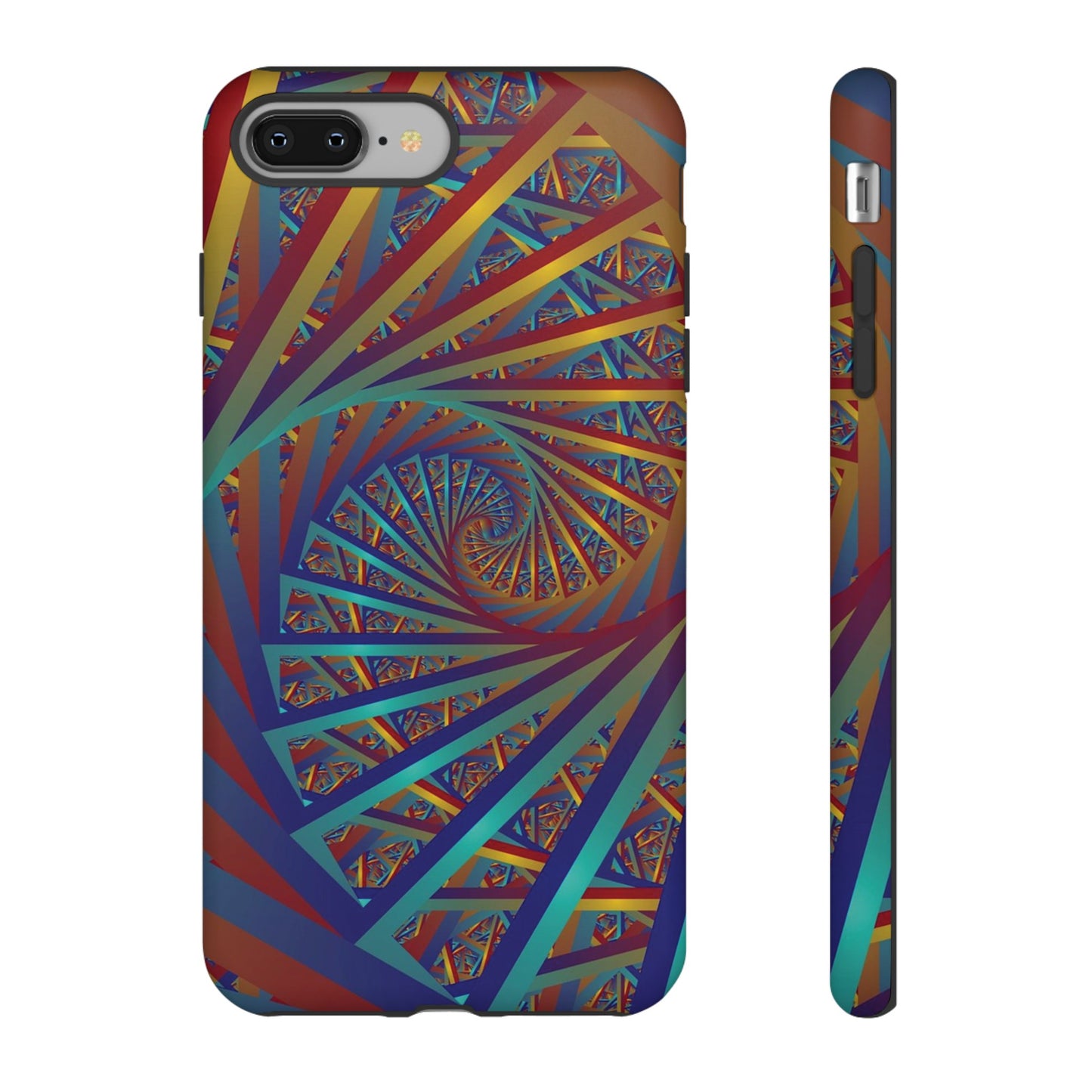 Colourful Spiral Wallpaper Phone Case | iPhone 15 Plus/ Pro, 14, 13, 12| Google Pixel 7, Pro, 5| Samsung Galaxy S23 All Major Phone Models