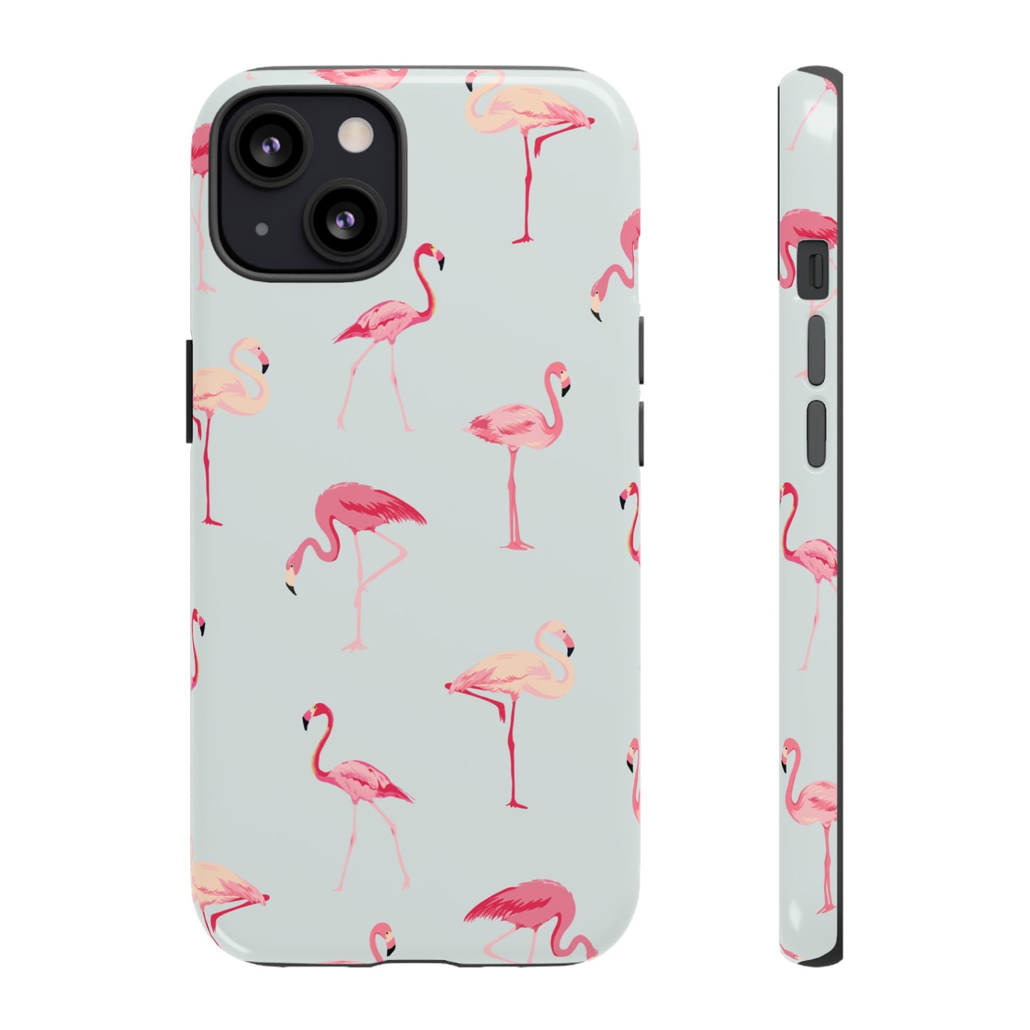 Flamingo Wallpaper Phone Case | iPhone 15 Plus/ Pro, 14, 13, 12| Google Pixel 7, Pro, 5| Samsung Galaxy S23 All Major Phone Models