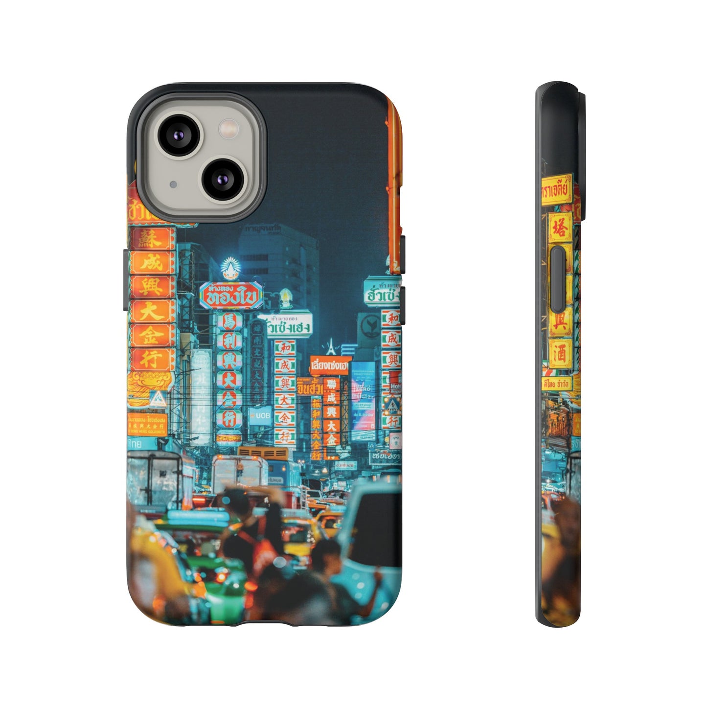 Neon Nightlife Wallpaper Phone Case | iPhone 15 Plus/ Pro, 14, 13, 12| Google Pixel 7, Pro, 5| Samsung Galaxy S23 All Major Phone Models