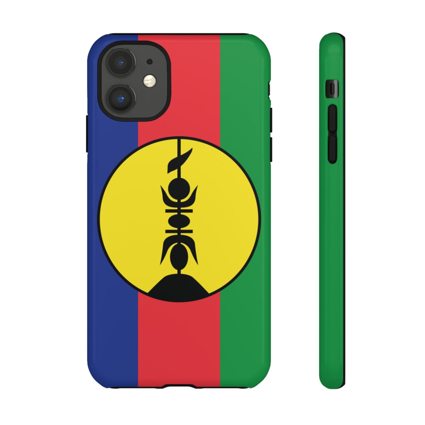 New Caledonia Flag Phone Case | iPhone 15 Plus/ Pro, 14, 13, 12| Google Pixel 7, Pro, 5| Samsung Galaxy S23 All Major Phone Models