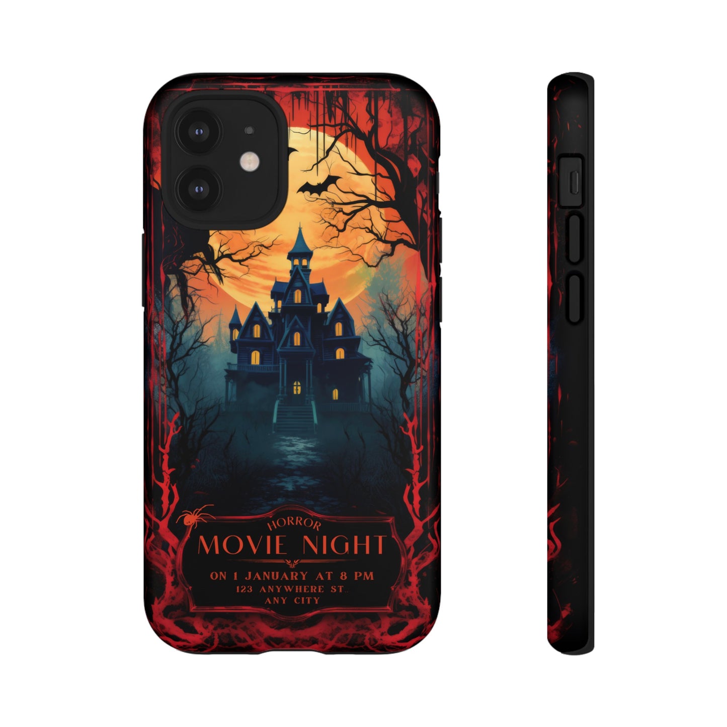 Horror Movie Night Phone Case | iPhone 15 Plus/ Pro, 14, 13, 12| Google Pixel 7, Pro, 5| Samsung Galaxy S23 All Major Phone Models