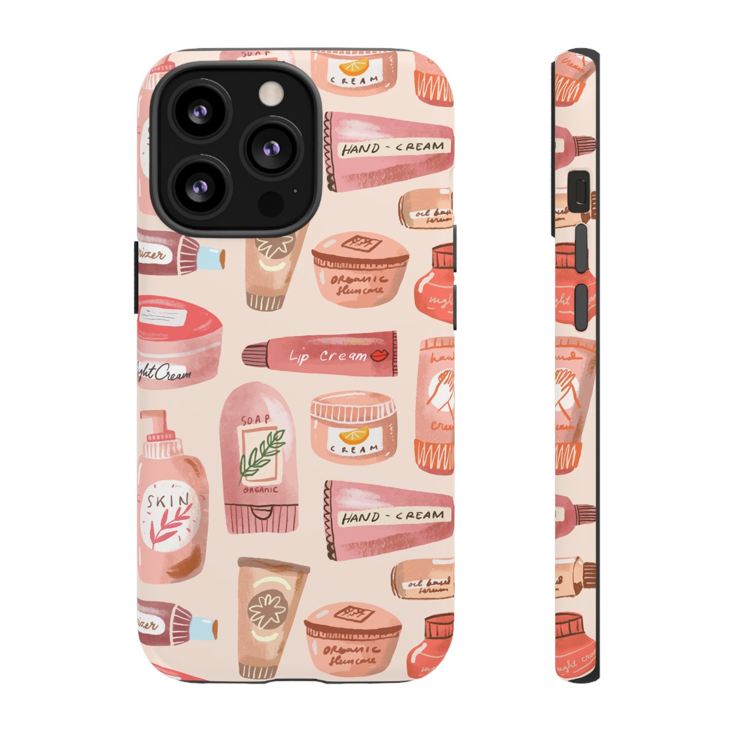 Skin Care Wallpaper Phone Case | iPhone 15 Plus/ Pro, 14, 13, 12| Google Pixel 7, Pro, 5| Samsung Galaxy S23 All Major Phone Models