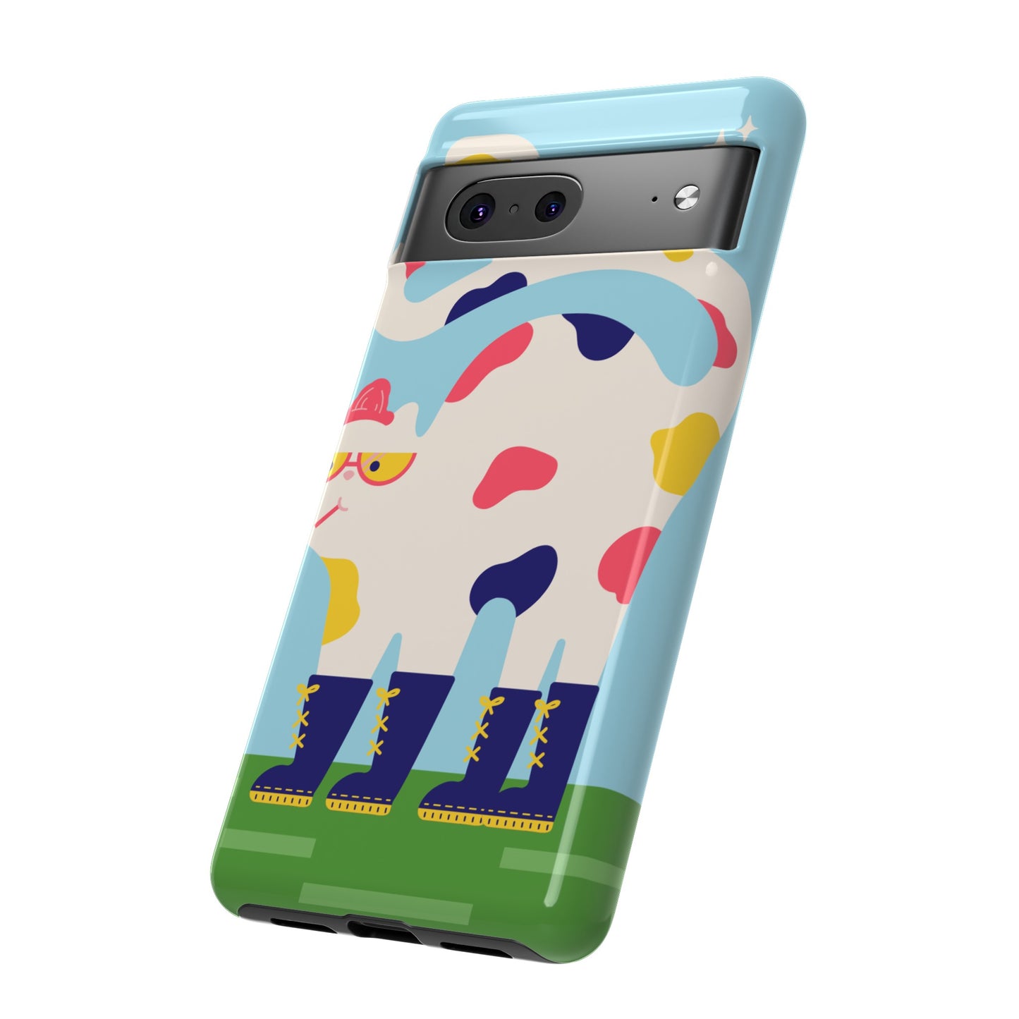 Rainboot Cat Phone Case | iPhone 15 Plus/ Pro, 14, 13, 12| Google Pixel 7, Pro, 5| Samsung Galaxy S23 All Major Phone Models