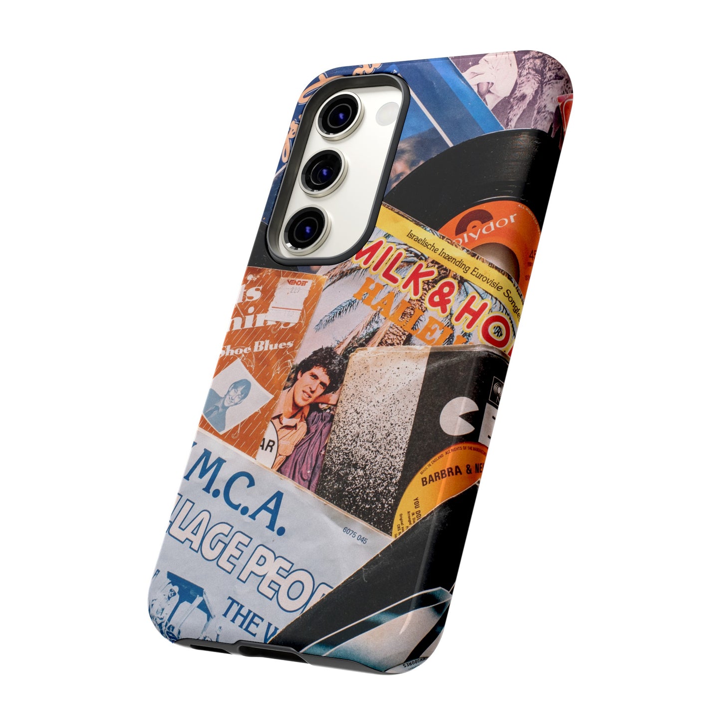 Retro Vinyl Wallpaper Phone Case | iPhone 15 Plus/ Pro, 14, 13, 12| Google Pixel 7, Pro, 5| Samsung Galaxy S23 All Major Phone Models