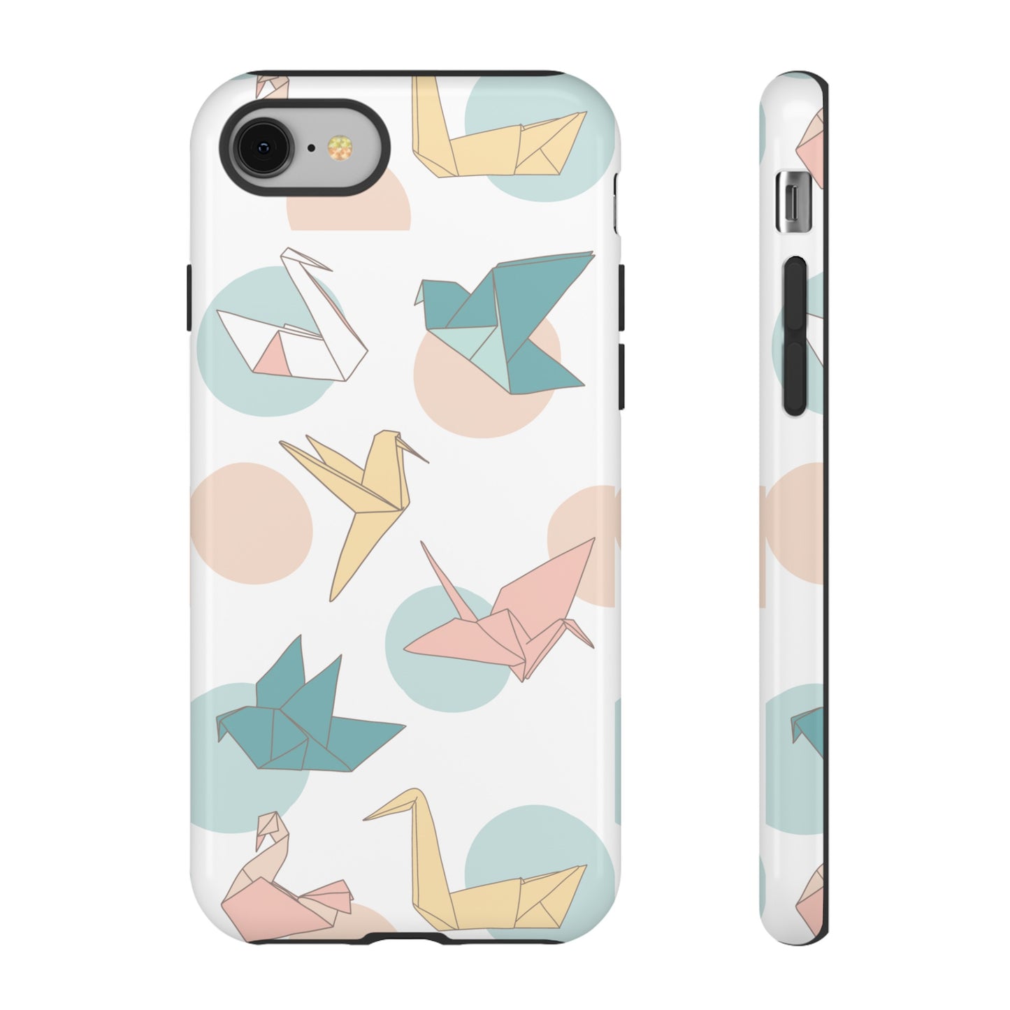 Origami Wallpaper Phone Case | iPhone 15 Plus/ Pro, 14, 13, 12| Google Pixel 7, Pro, 5| Samsung Galaxy S23 All Major Phone Models