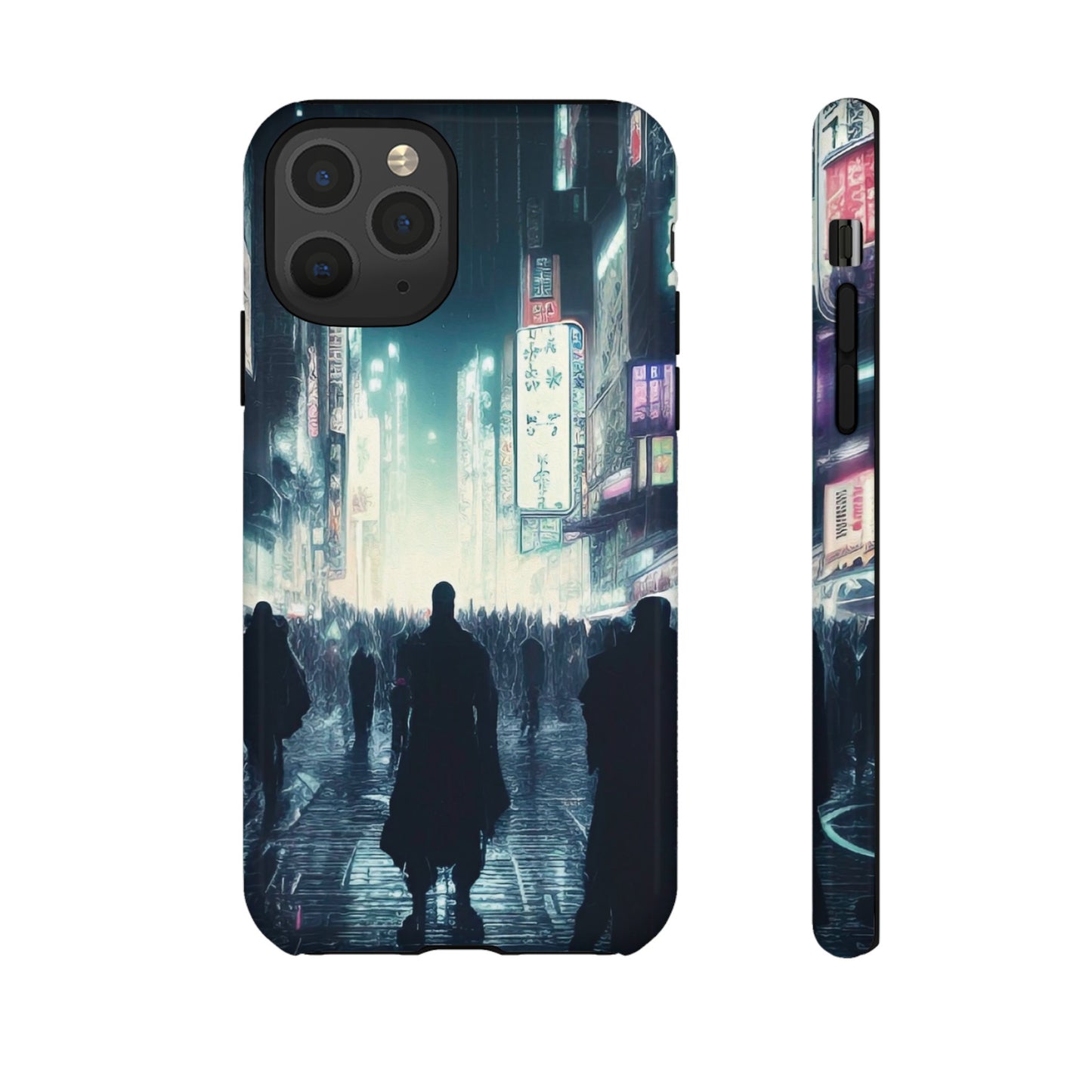 Strangers in the City Wallpaper Phone Case | iPhone 15 Plus/ Pro, 14, 13, 12| Google Pixel 7, Pro, 5| Samsung Galaxy S23 All Major Phone Models