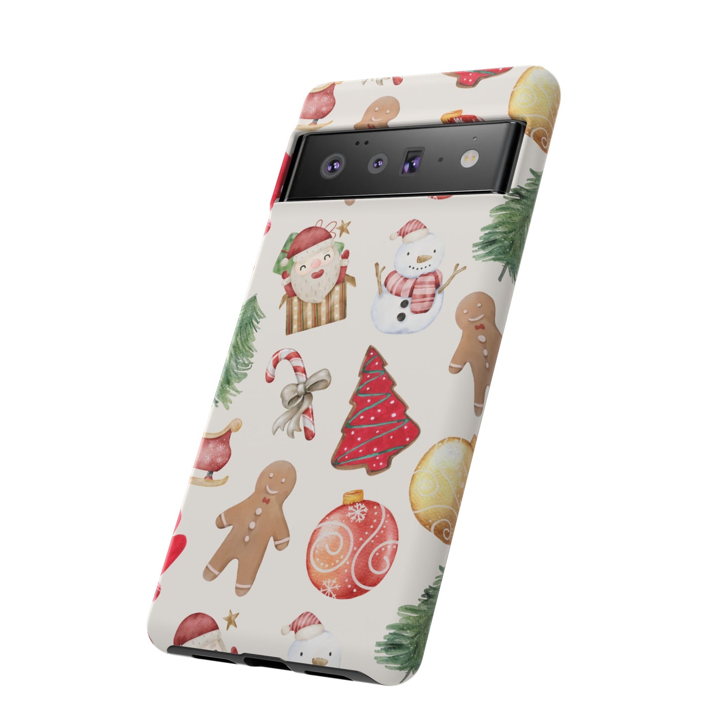 Collage Christmas Wallpaper Phone Case | iPhone 15 Plus/ Pro, 14, 13, 12| Google Pixel 7, Pro, 5| Samsung Galaxy S23 All Major Phone Models