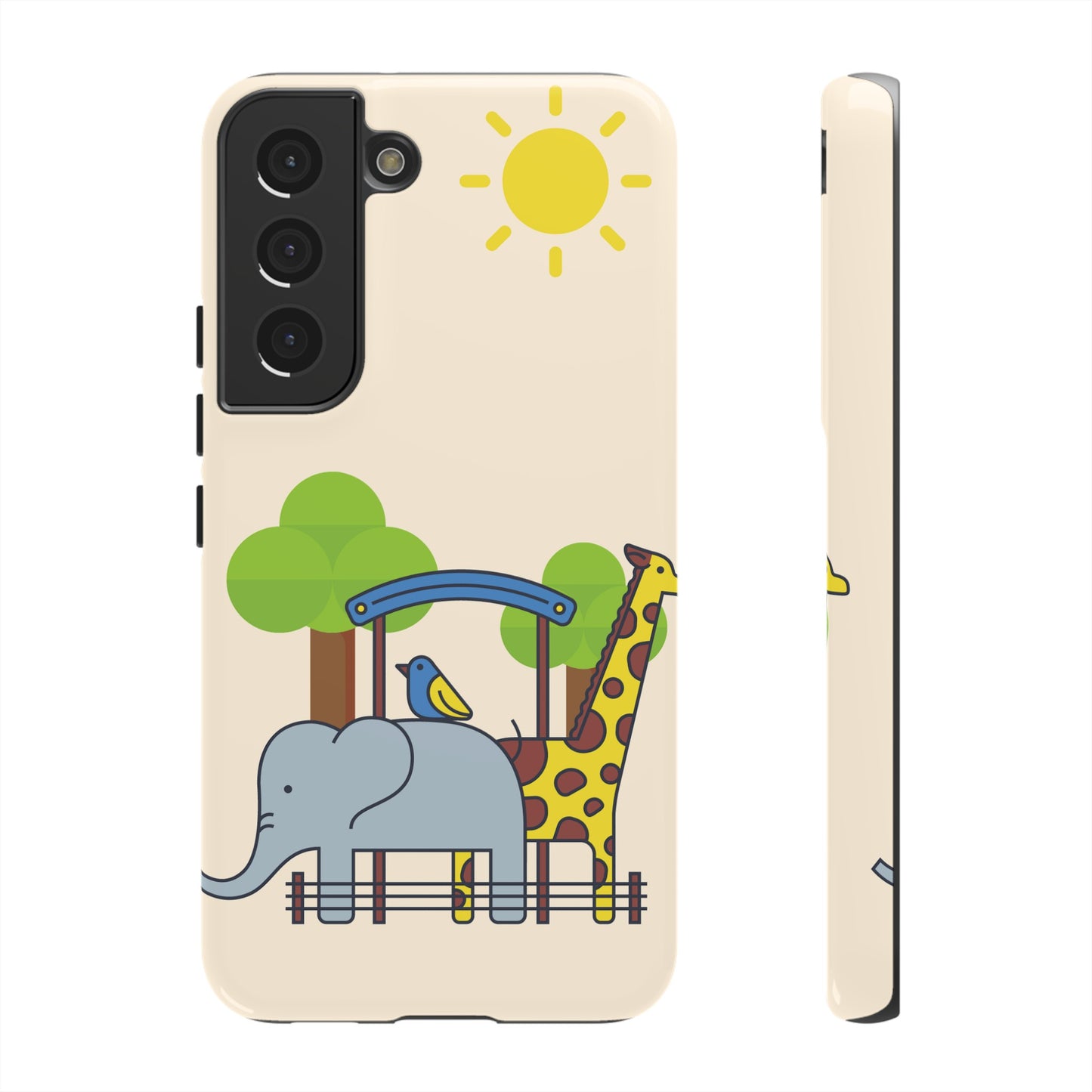 Zoo Wallpaper Phone Case | iPhone 15 Plus/ Pro, 14, 13, 12| Google Pixel 7, Pro, 5| Samsung Galaxy S23 All Major Phone Models