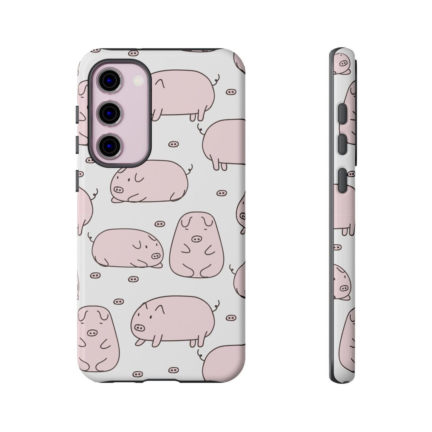 Pig Wallpaper Phone Case | iPhone 15 Plus/ Pro, 14, 13, 12| Google Pixel 7, Pro, 5| Samsung Galaxy S23 All Major Phone Models