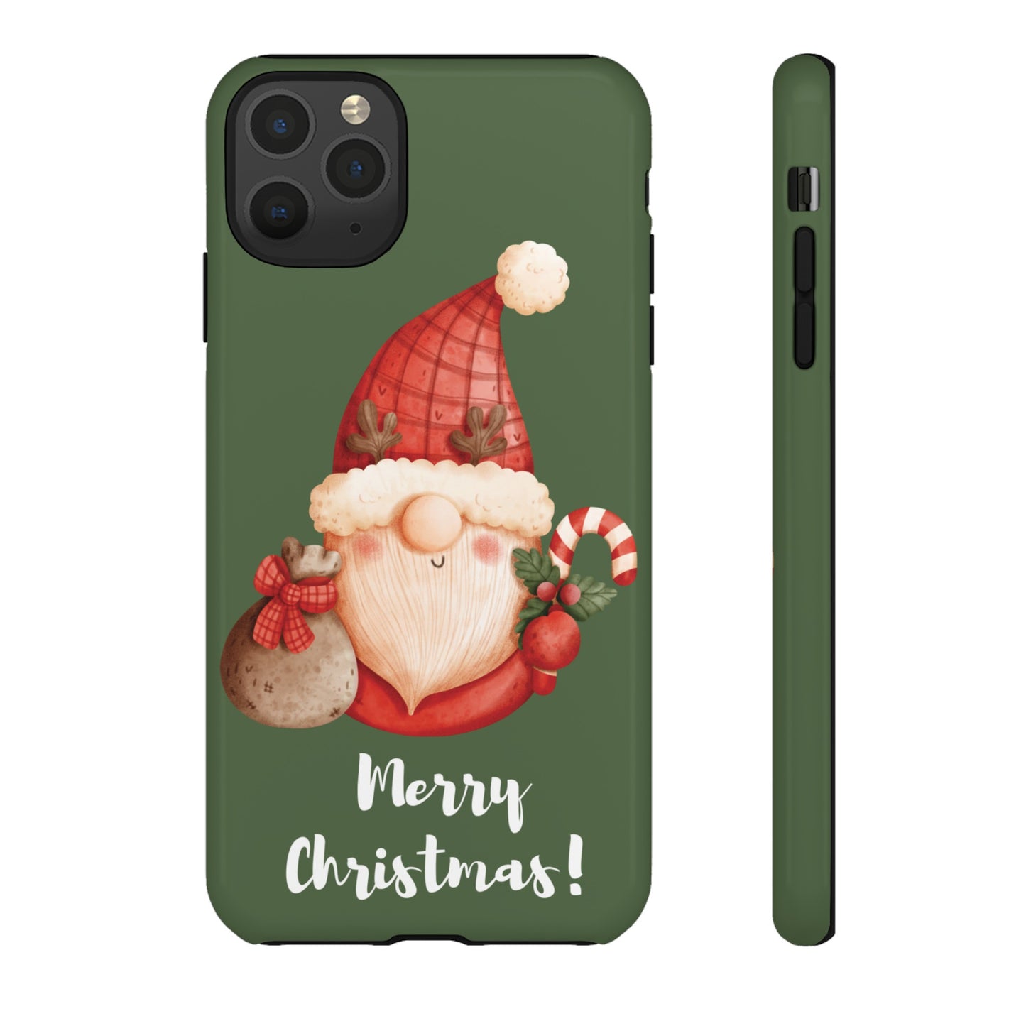 Cute Merry Christmas Wallpaper Phone Case | iPhone 15 Plus/ Pro, 14, 13, 12| Google Pixel 7, Pro, 5| Samsung Galaxy S23 All Major Phone Models