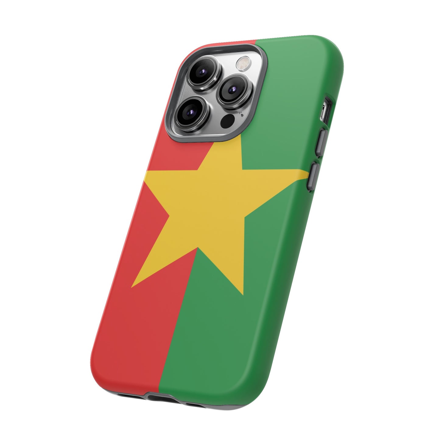 Burkina Faso Flag Phone Case | iPhone 15 Plus/ Pro, 14, 13, 12| Google Pixel 7, Pro, 5| Samsung Galaxy S23 All Major Phone Models