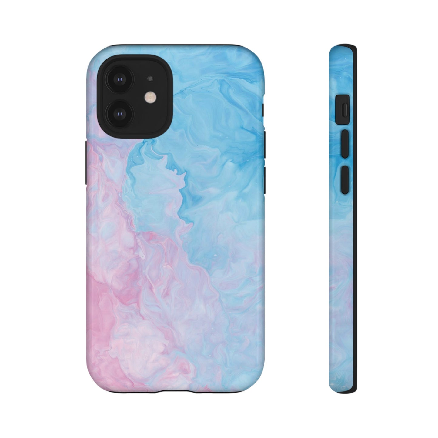 Splash of Blue & Pink Wallpaper Phone Case |iPhone 15 Plus/ Pro, 14, 13, 12|Google Pixel 7, Pro, 5|Samsung Galaxy S23 All Major Phone Models