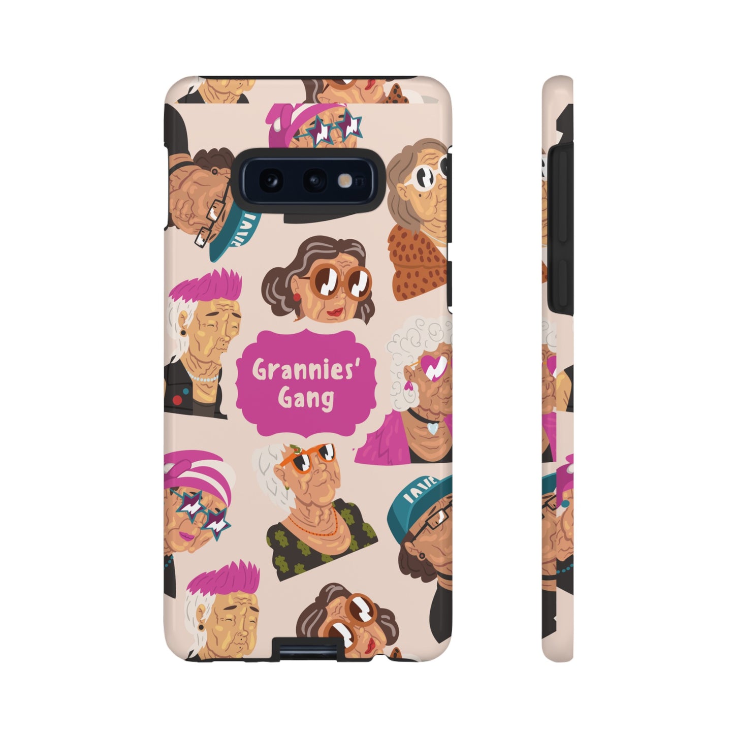 Grannies' Gang Wallpaper Phone Case | iPhone 15 Plus/ Pro, 14, 13, 12| Google Pixel 7, Pro, 5| Samsung Galaxy S23 All Major Phone Models