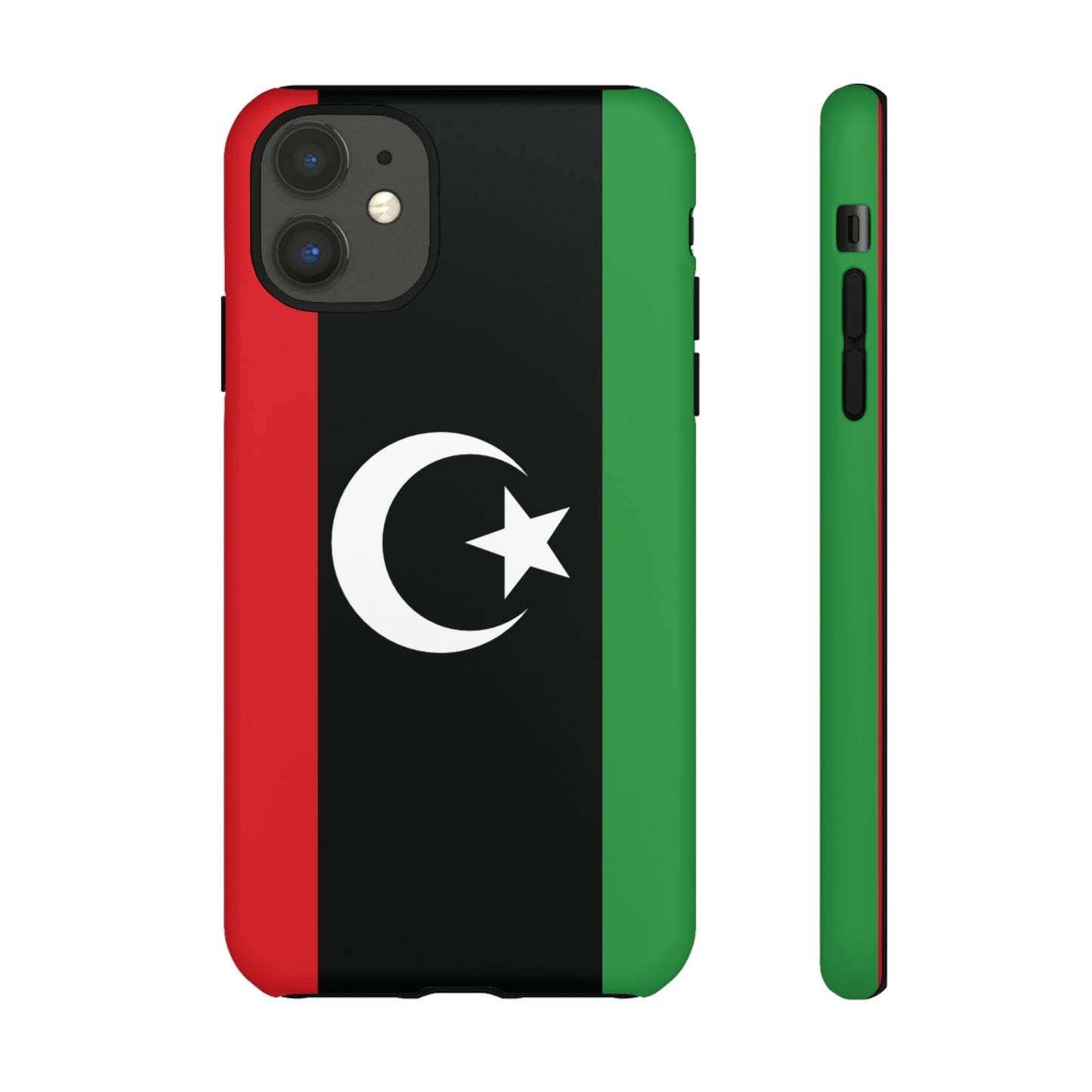 Libya Flag Phone Case | iPhone 15 Plus/ Pro, 14, 13, 12| Google Pixel 7, Pro, 5| Samsung Galaxy S23 All Major Phone Models