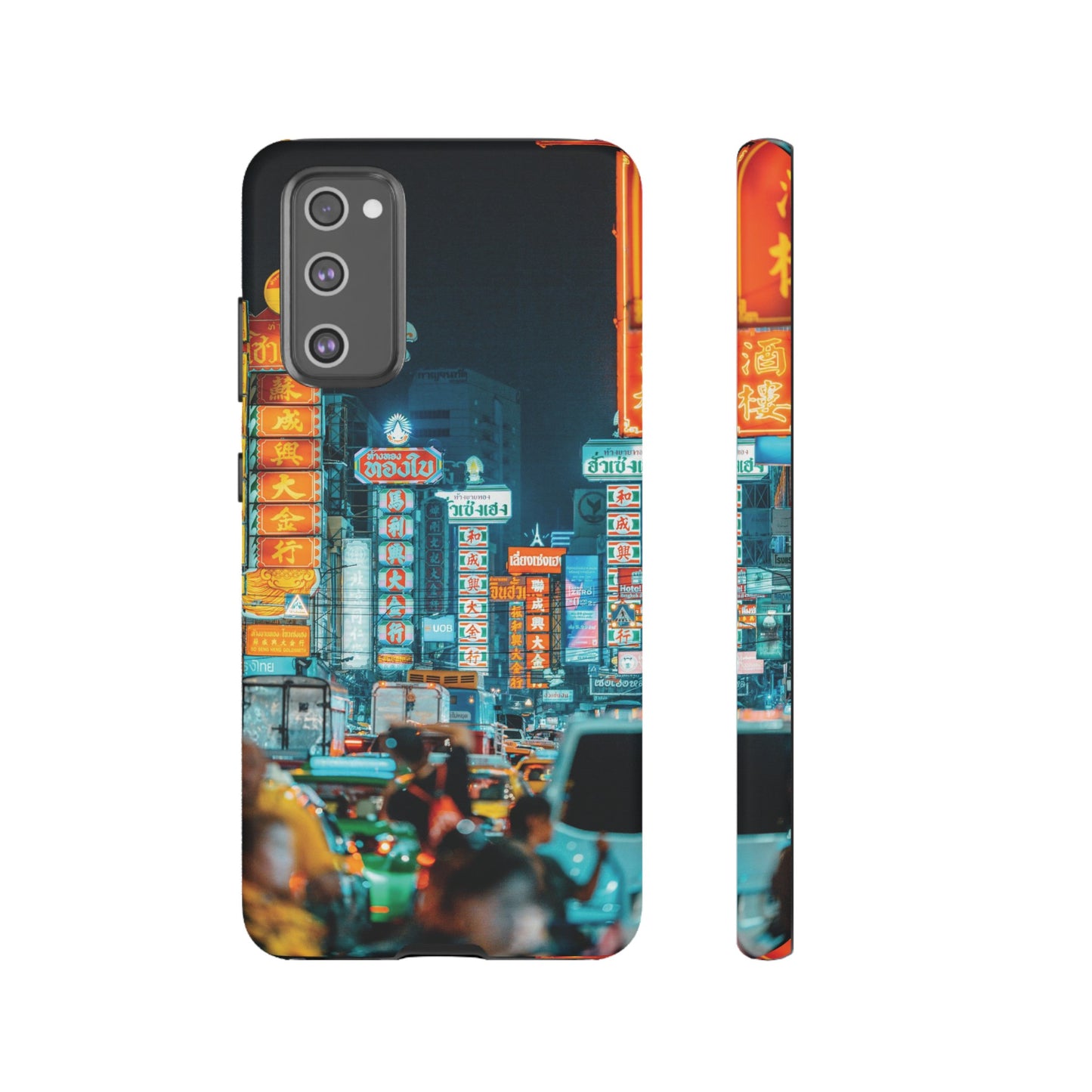 Neon Nightlife Wallpaper Phone Case | iPhone 15 Plus/ Pro, 14, 13, 12| Google Pixel 7, Pro, 5| Samsung Galaxy S23 All Major Phone Models