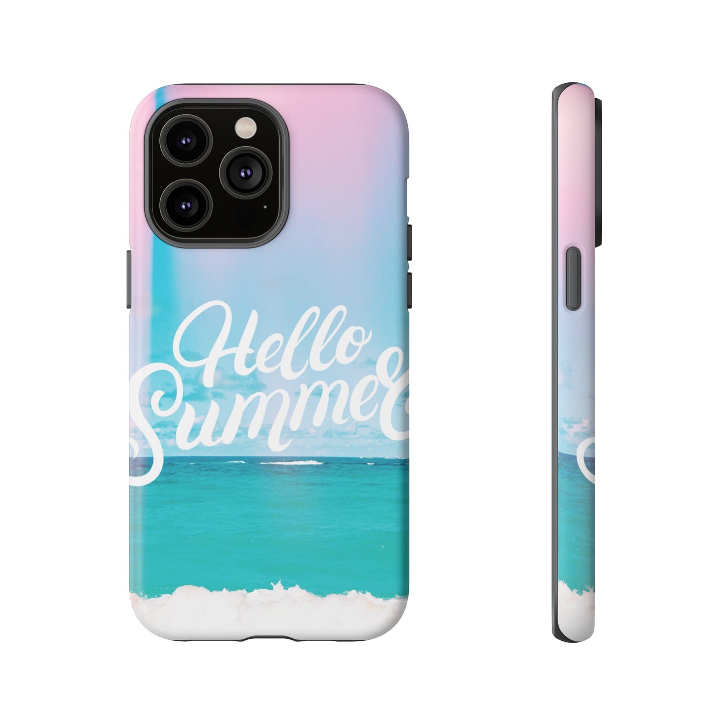 Hello Summer Wallpaper Phone Case | iPhone 15 Plus/ Pro, 14, 13, 12| Google Pixel 7, Pro, 5| Samsung Galaxy S23 All Major Phone Models