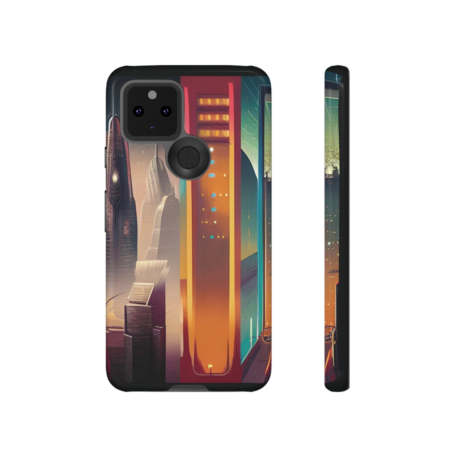 Sci-Fi  Buildings Wallpaper Phone Case | iPhone 15 Plus/ Pro, 14, 13, 12| Google Pixel 7, Pro, 5| Samsung Galaxy S23 All Major Phone Models