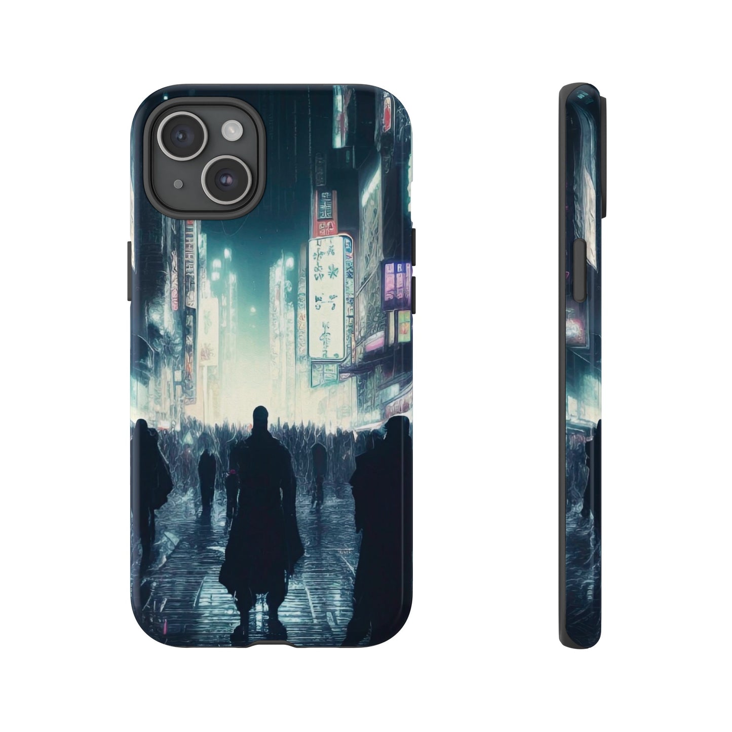 Strangers in the City Wallpaper Phone Case | iPhone 15 Plus/ Pro, 14, 13, 12| Google Pixel 7, Pro, 5| Samsung Galaxy S23 All Major Phone Models