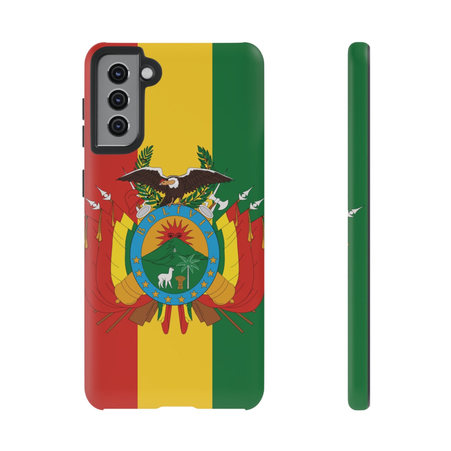 Bolivia Flag Phone Case | iPhone 15 Plus/ Pro, 14, 13, 12| Google Pixel 7, Pro, 5| Samsung Galaxy S23 All Major Phone Models