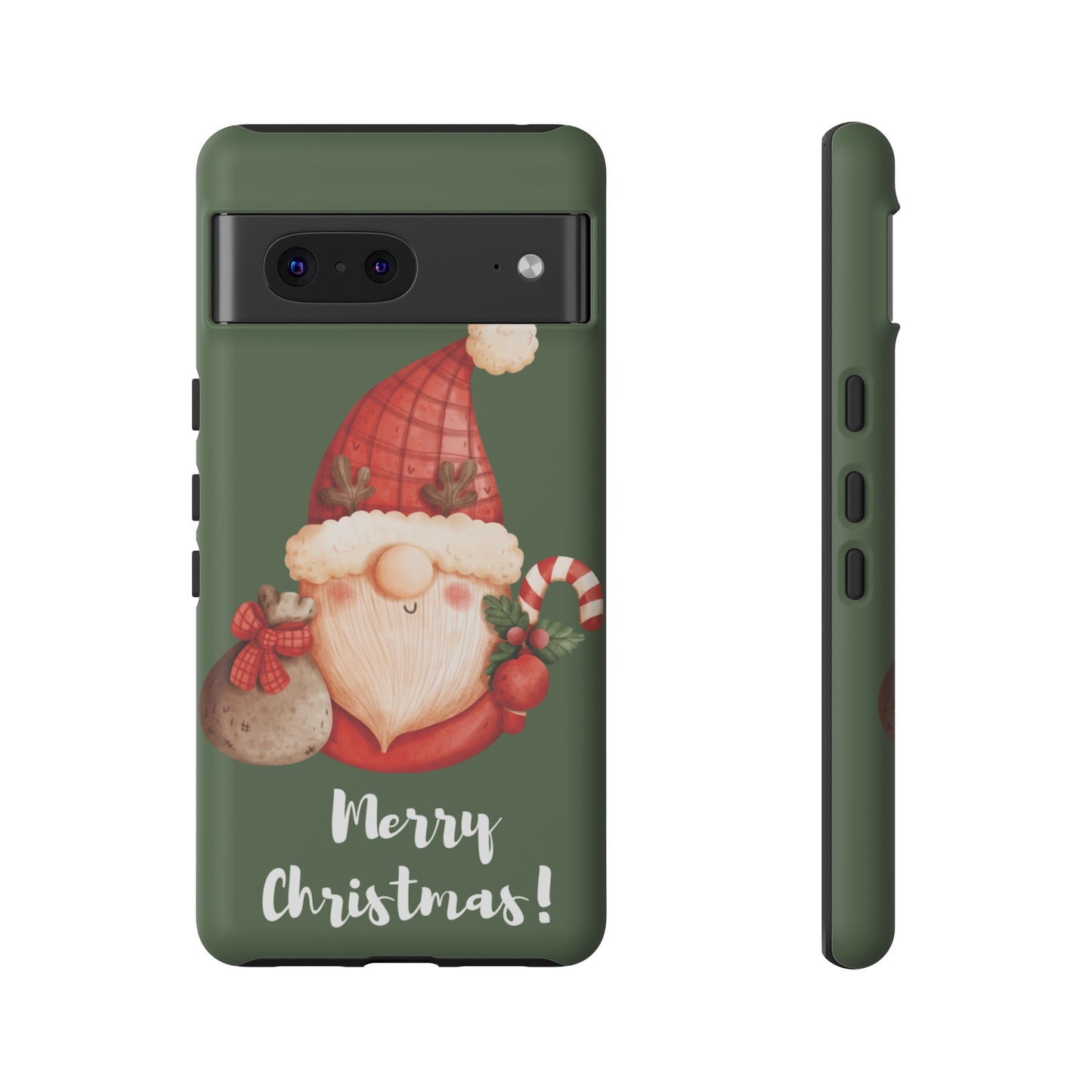 Cute Merry Christmas Wallpaper Phone Case | iPhone 15 Plus/ Pro, 14, 13, 12| Google Pixel 7, Pro, 5| Samsung Galaxy S23 All Major Phone Models