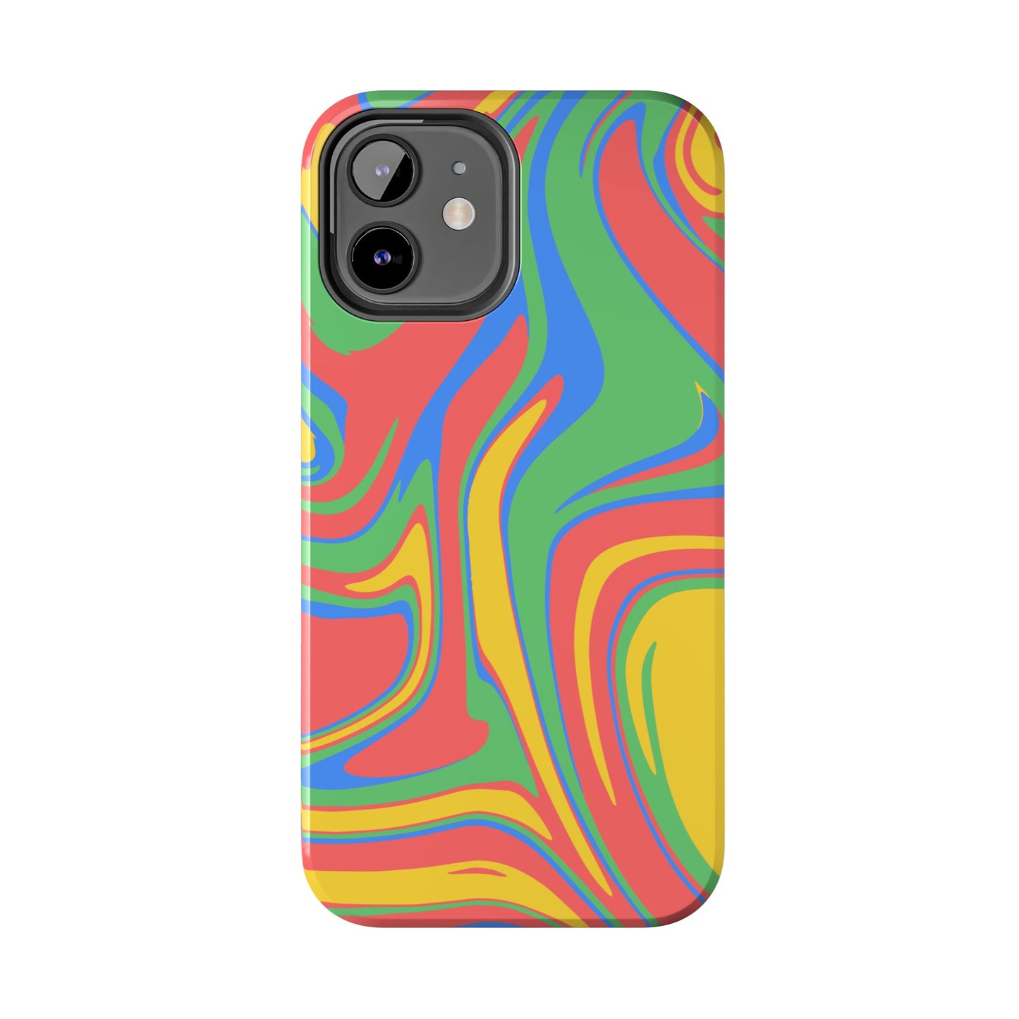 Colourful Marble Phone Case | iPhone 15 Plus/ Pro, 14, 13, 12|